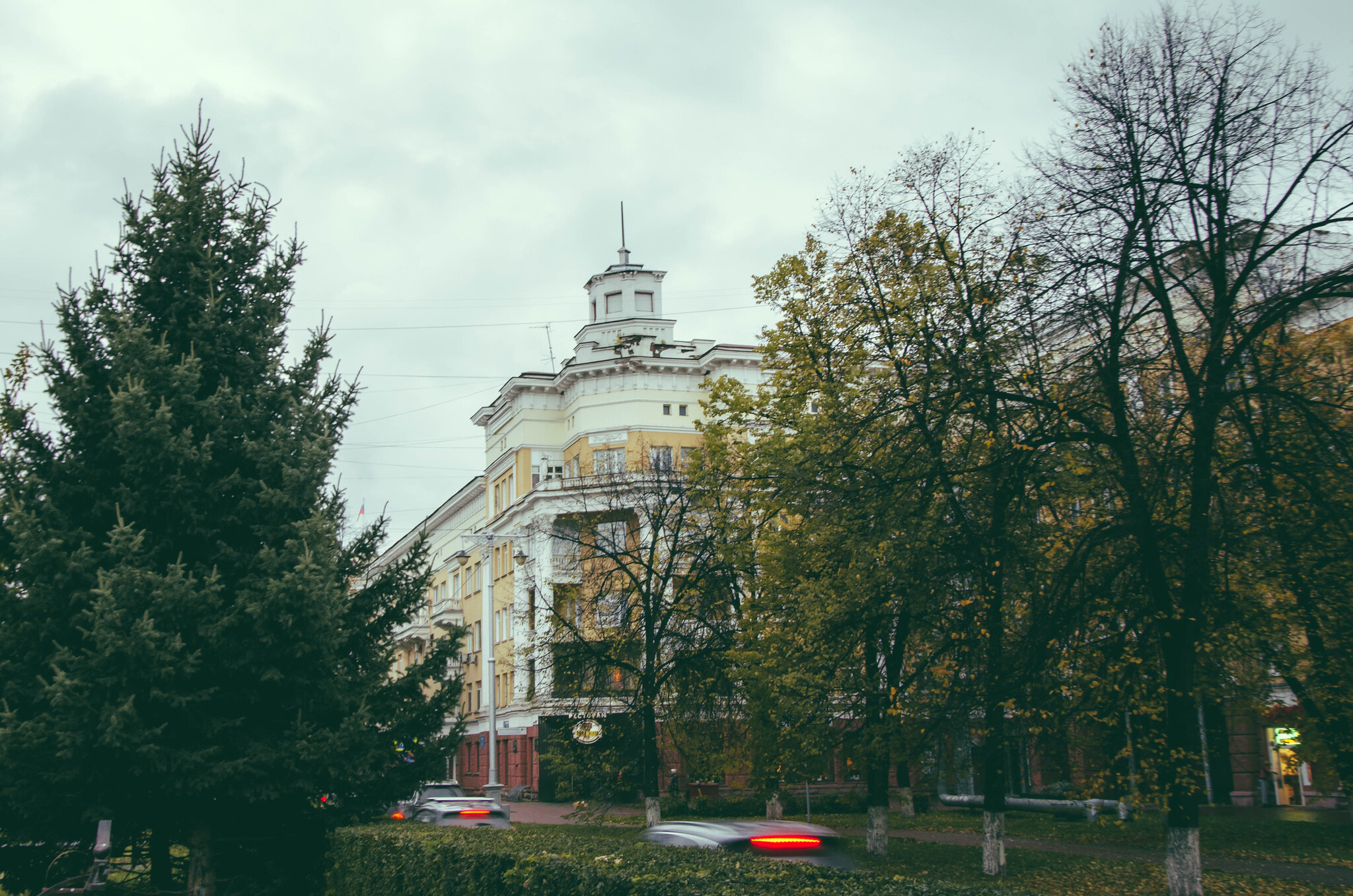 Kemerovo, Pushkin square - My, The photo, Town, Street photography, The street, Kemerovo, Autumn