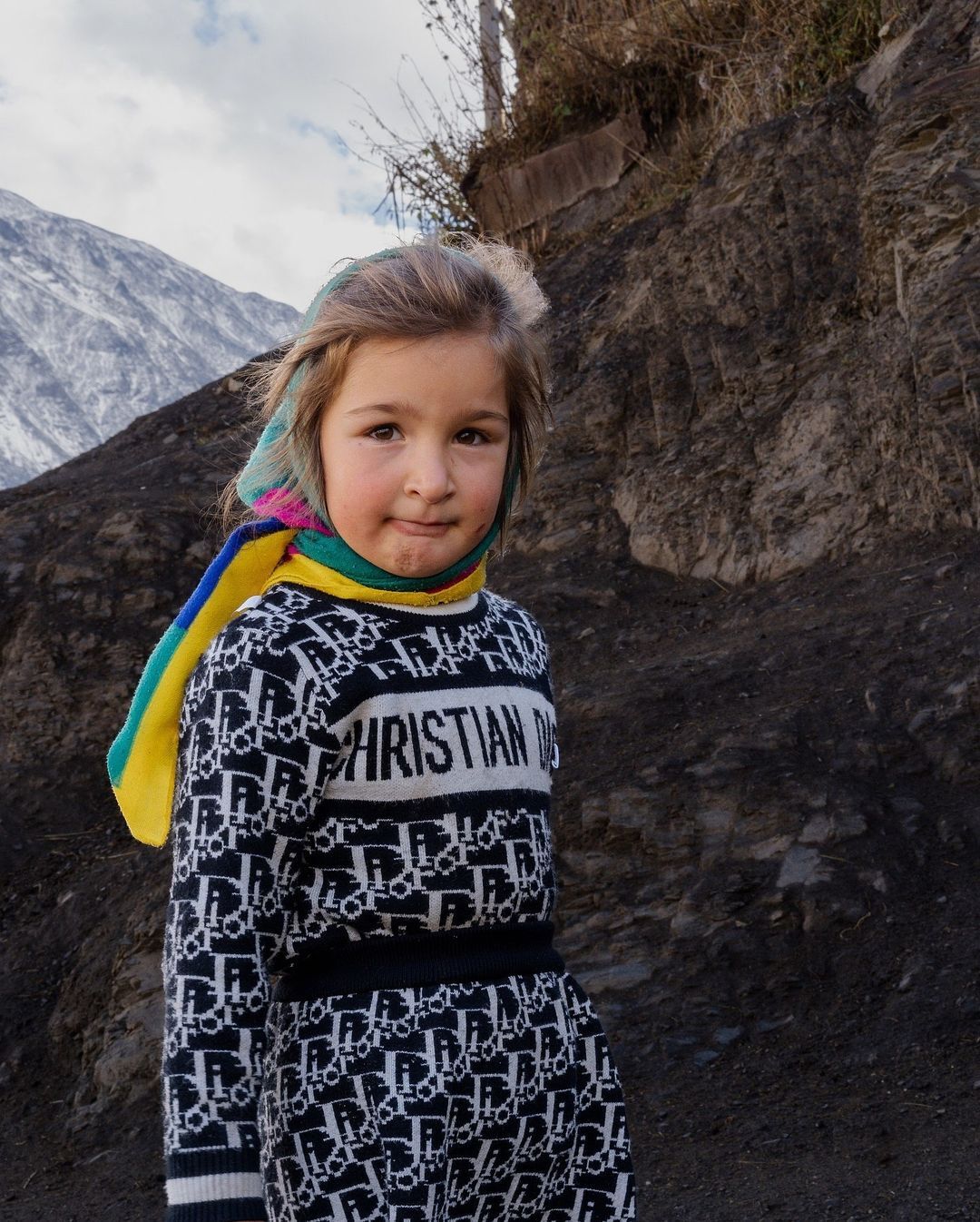 Residents of the highest mountain settlement in Europe, the village of Kurush, 2560 meters above sea level, the Republic of Dagestan - Children, The photo, Dagestan, Caucasus, Dagestanis, Longpost