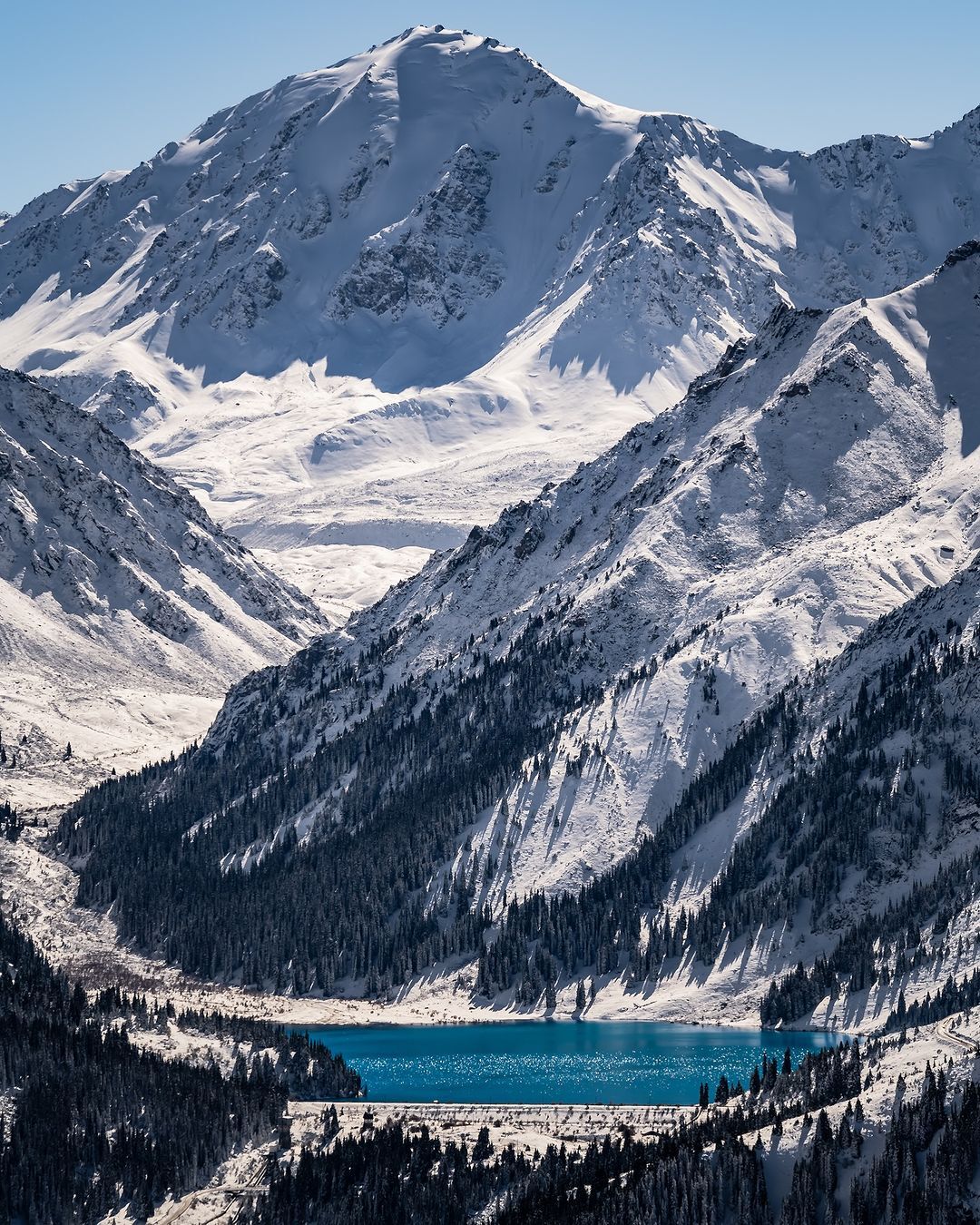 Big Almaty Lake - Almaty, Almaty mountains, Big Almaty Lake, The photo, Instagram, Instagram (link), Lake, The mountains, Longpost