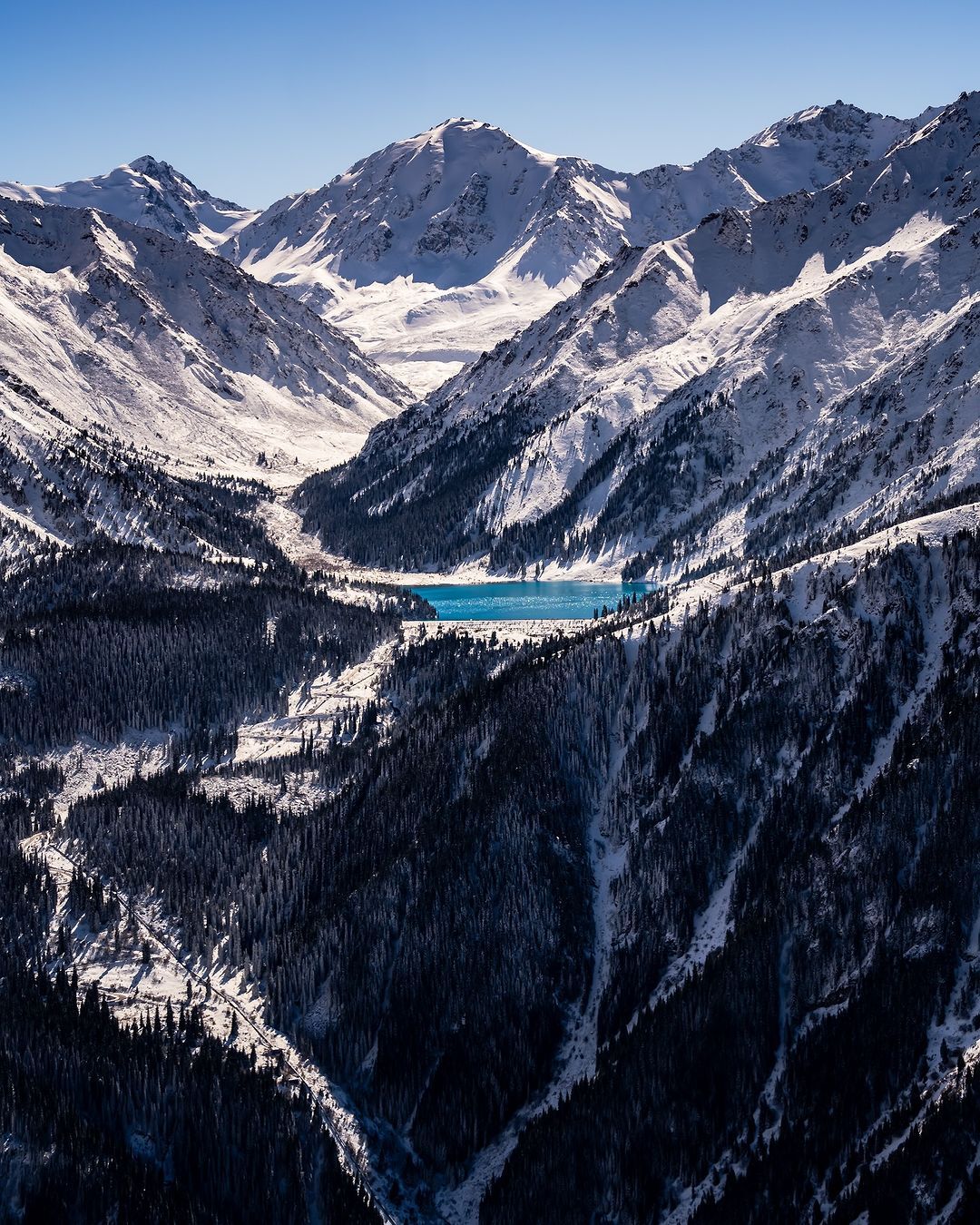 Big Almaty Lake - Almaty, Almaty mountains, Big Almaty Lake, The photo, Instagram, Instagram (link), Lake, The mountains, Longpost