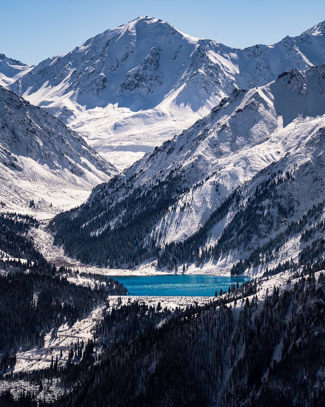 Big Almaty Lake - Almaty, Almaty mountains, Big Almaty Lake, The photo, Instagram, Instagram (link), Lake, The mountains, Longpost