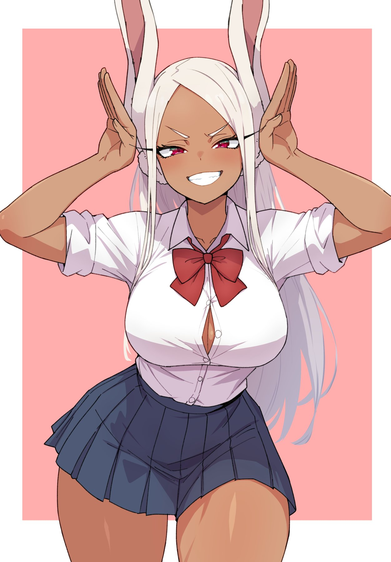 Зайка - Anime Art, Аниме, Boku no Hero Academia, Miruko, Animal Ears