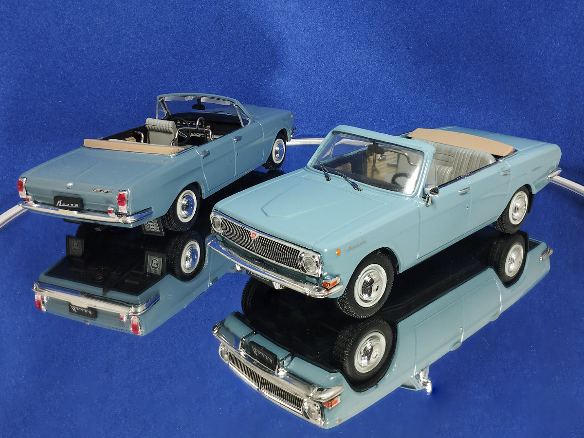 Electrified model of the GAZ-24 Volga parade car. Improvement of the project - My, Collecting, Scale model, Modeling, Collection, Retro car, Gaz-24 Volga, Stand modeling, Cabriolet, Painting miniatures, Electrification, Serzhik Modelist, Deagostini, 1:43, Domestic auto industry, 3D печать, Longpost