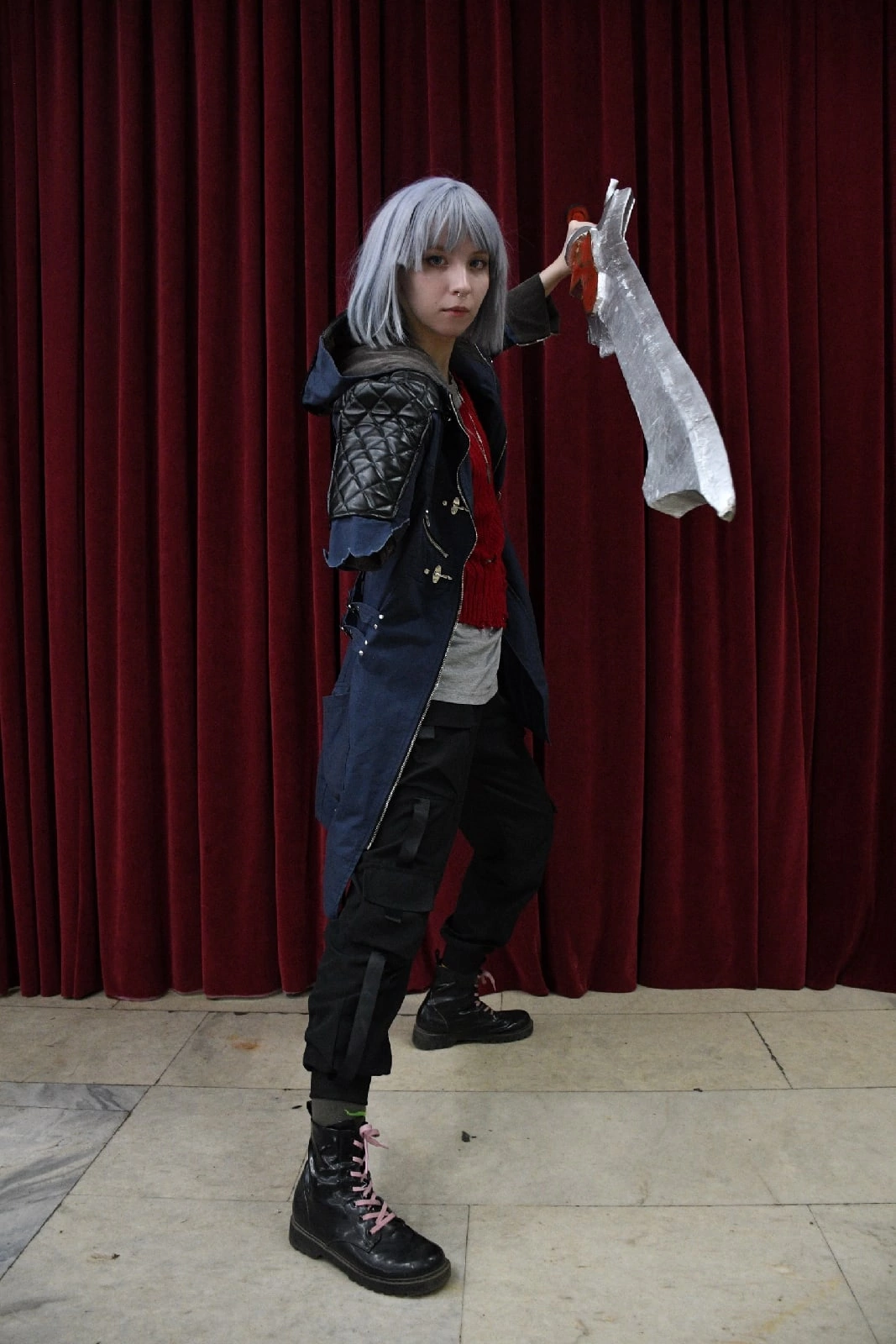 My first hard craft - My, Costume, Cosplayers, Cosplay, Devil may cry, Nero, Crafty, Longpost