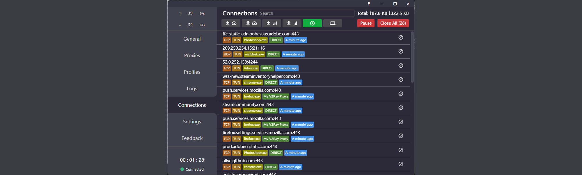 Flexible traffic proxying (meet Clash for Windows) - My, Windows, Instructions, Program, Discord, Proxy, Tcp, Udp, Networks, Longpost, Google chrome, Firefox, 2ip