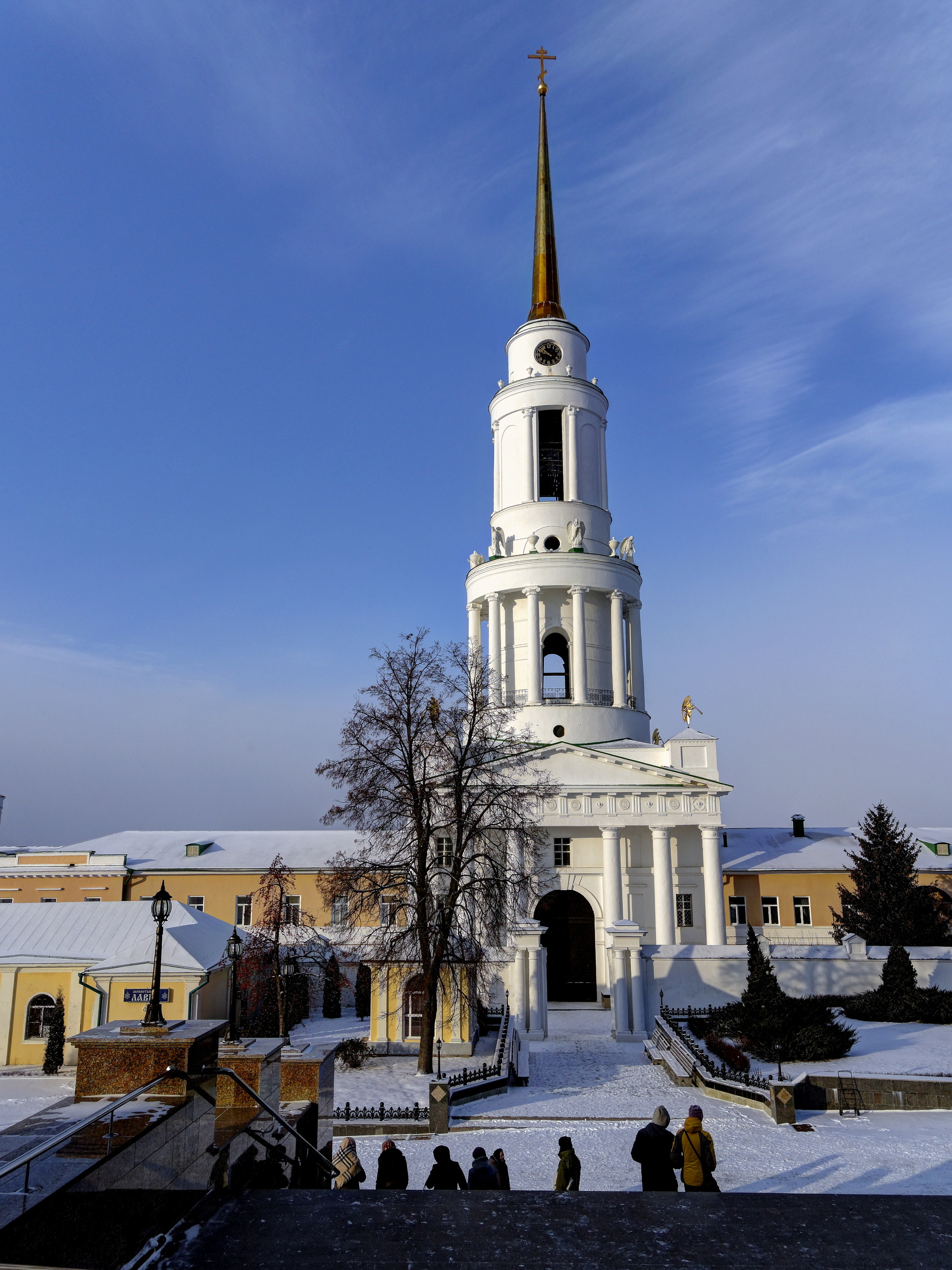 Задонский Рождество-Богородицкий монастырь - Моё, Фотография, Монастырь, Задонск, Липецкая область, Январь, Длиннопост