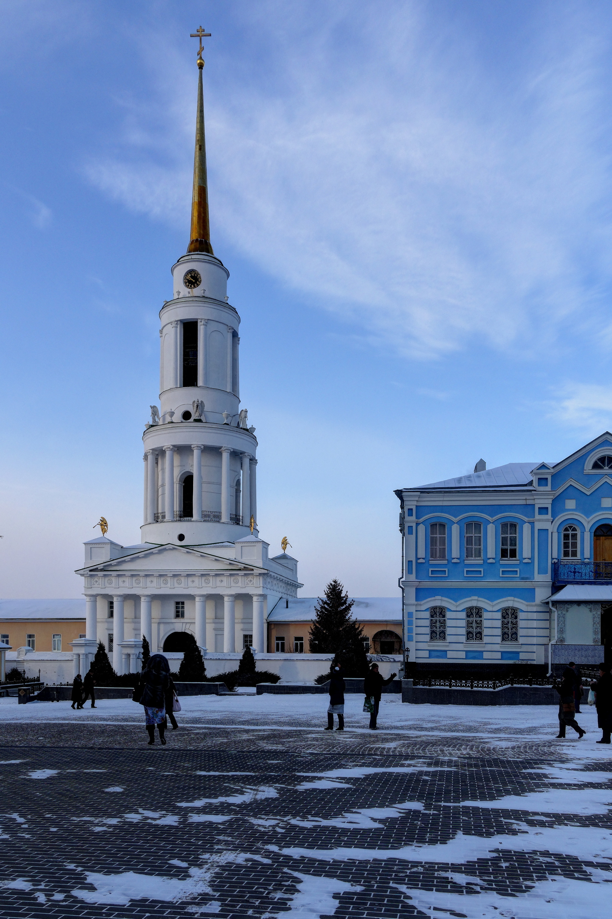 Задонский Рождество-Богородицкий монастырь - Моё, Фотография, Монастырь, Задонск, Липецкая область, Январь, Длиннопост