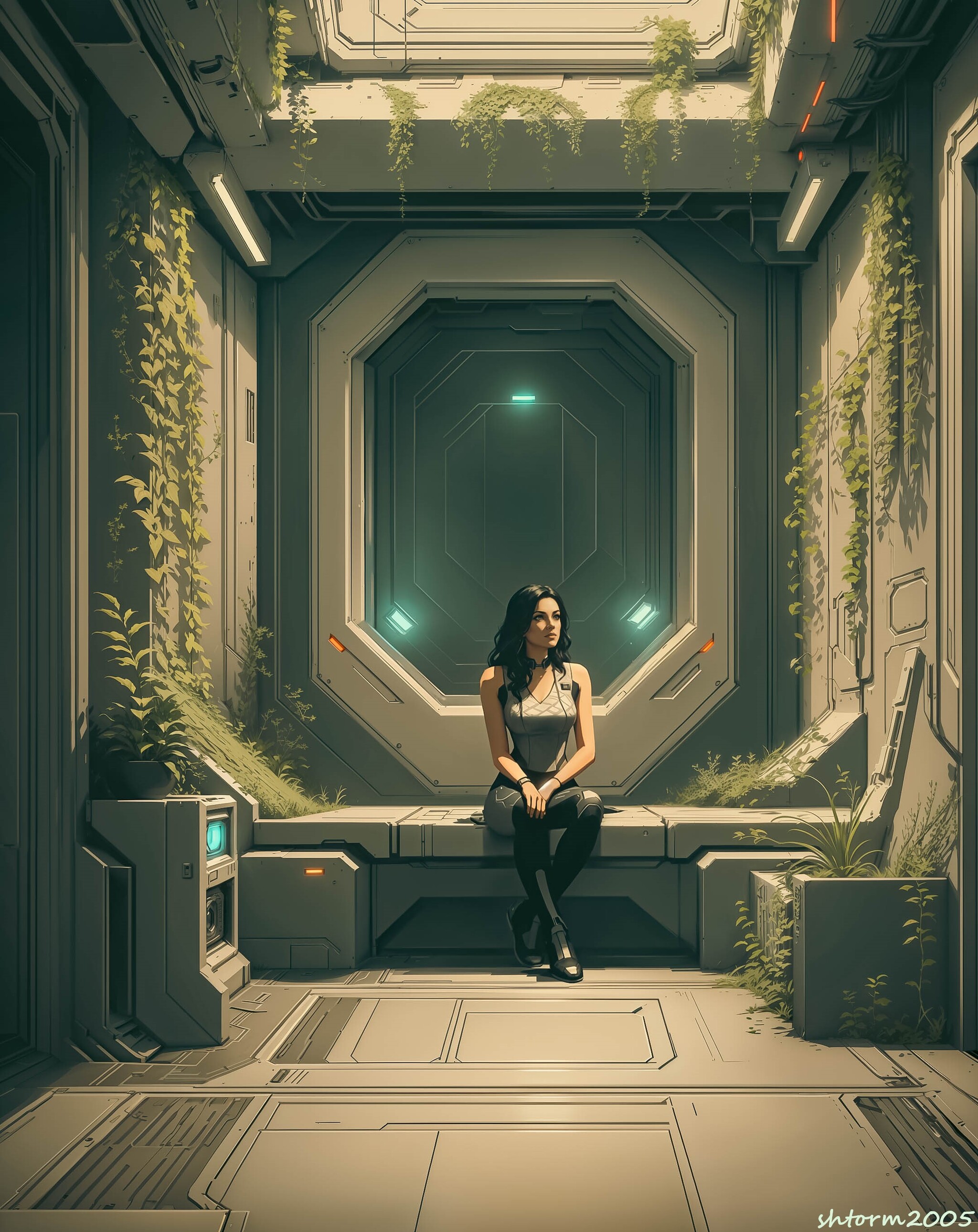 [art] Miss Perfect (+bonus) - My, Miranda Lawson, Stable diffusion, Mass effect, Neural network art, Girls, Game art, Longpost