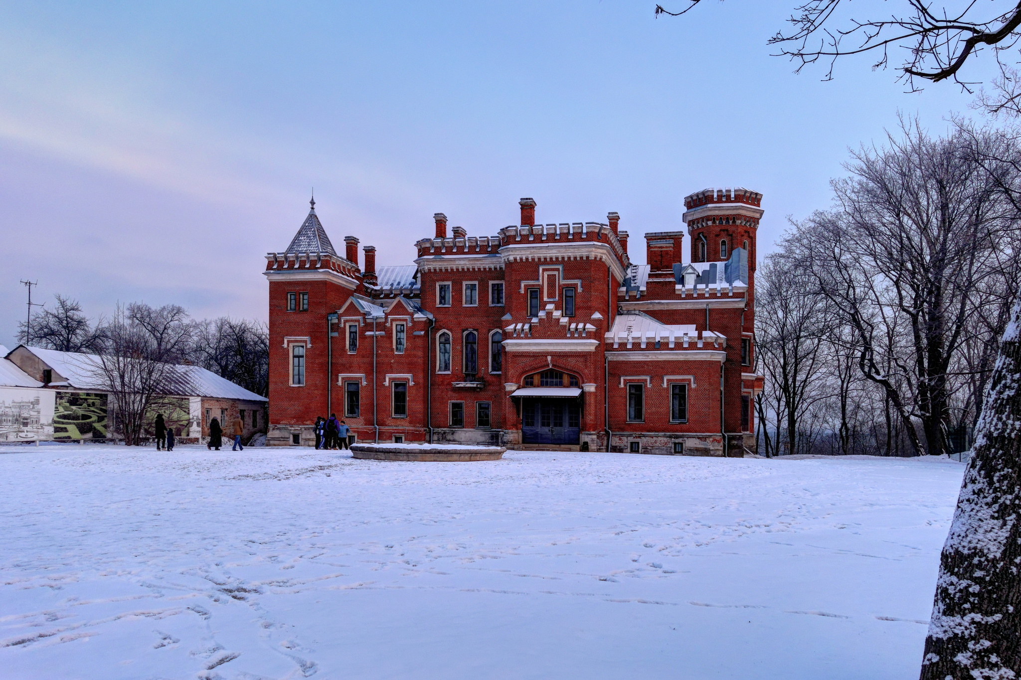 Ramon. Palace of the Oldenburgs - My, The photo, Ramon, Voronezh region, January, Longpost