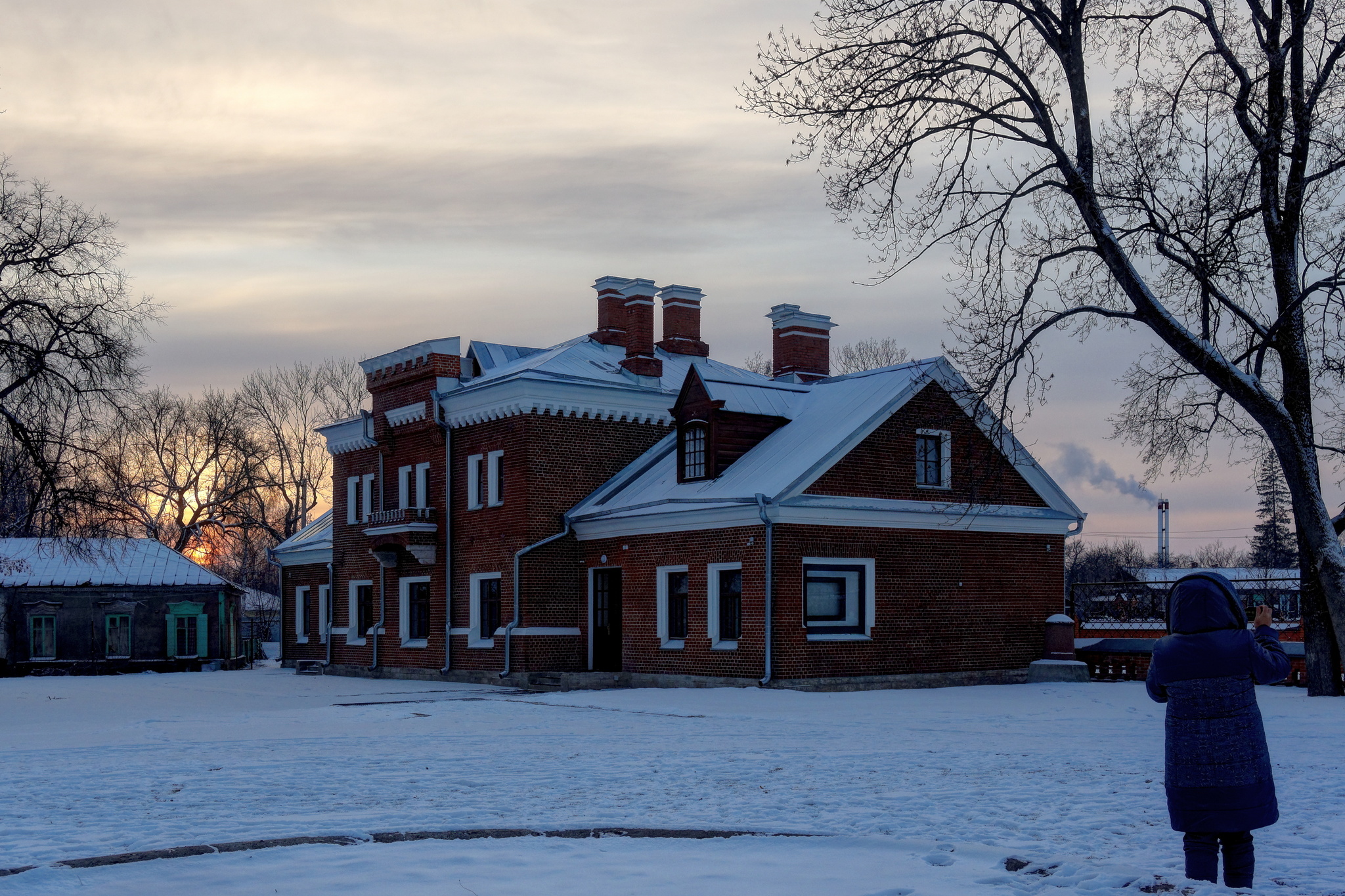 Ramon. Palace of the Oldenburgs - My, The photo, Ramon, Voronezh region, January, Longpost