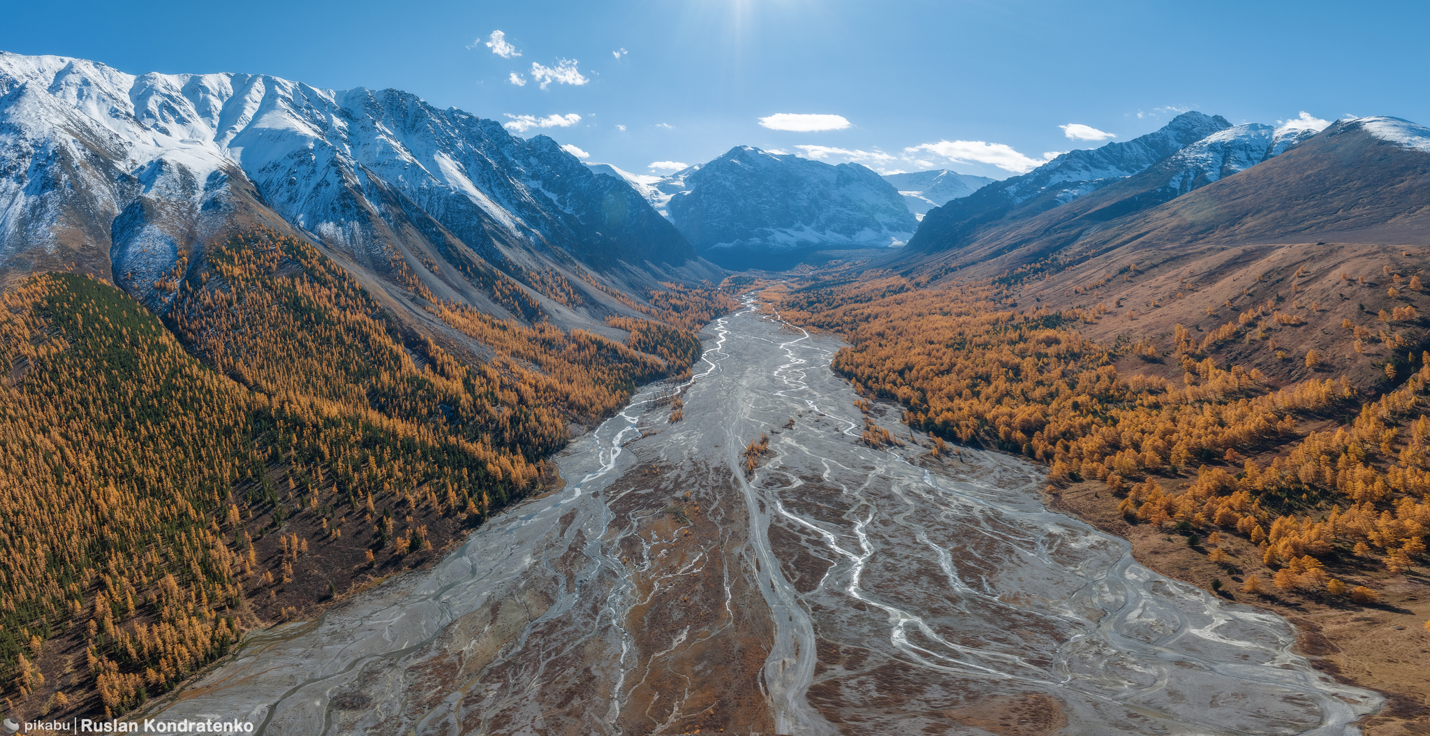 Aktru Valley, Altai Mountains - My, The photo, Canon, Dji, Aerial photography, Altai Republic, Autumn, The mountains, Aktru, Video, Video VK, Longpost