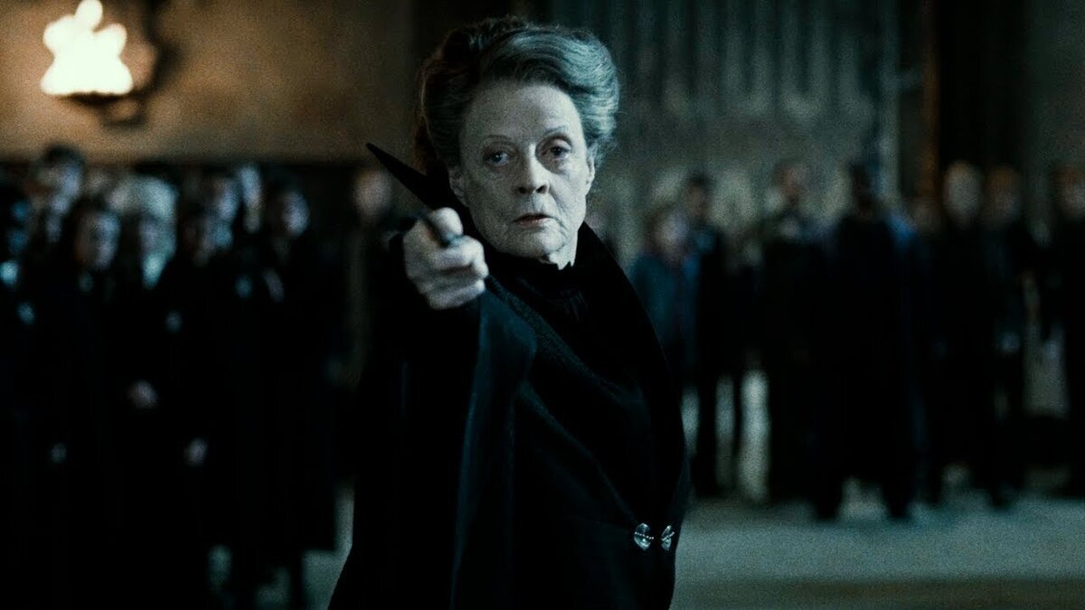 Minerva McGonagall from Harry Potter: How Powerful a Witch She Was and What They Didn't Show in the Movies - My, Fantasy, Book Review, Review, Screen adaptation, Harry Potter, Gryffindor, Magic, Magic, Wizards, Magic wand, Fantasy, Urban fantasy, Books, Movies, Lore of the universe, Characters (edit), Movie review, Overview, Longpost