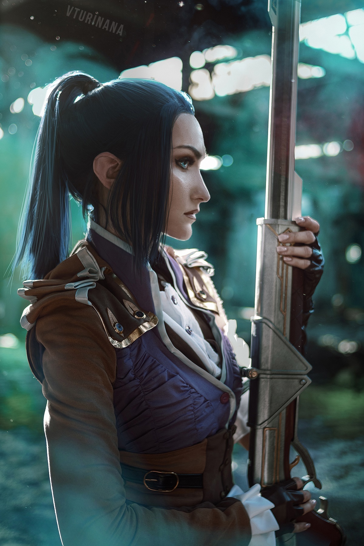 Vi and Caitlyn - Косплееры, Косплей, Фотография, Фотосессия, VI, Caitlyn (LoL), League of Legends, Длиннопост, Arcane