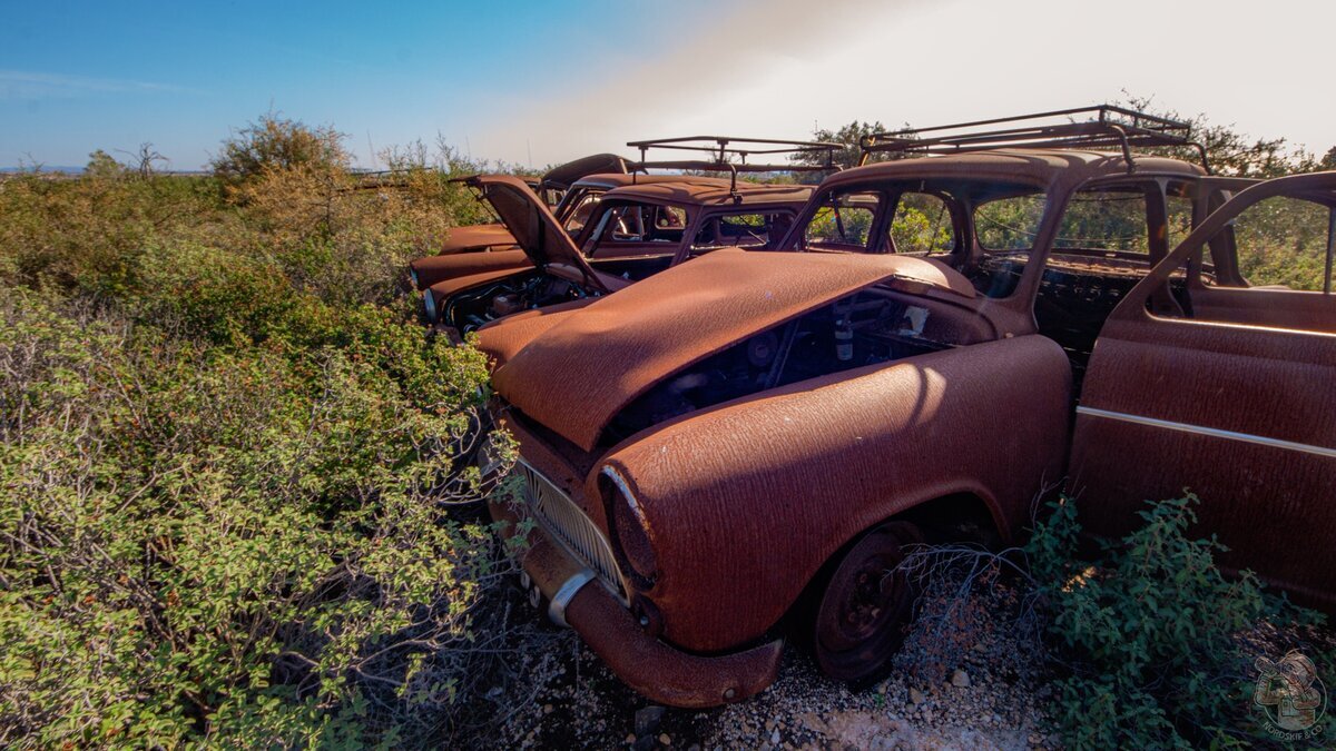 Cars, buses and motorcycles have been rusting in a field since 1974. Why haven't they been stolen? - My, Abandoned, Travels, Local history, sights, The photo, Cyprus, Longpost