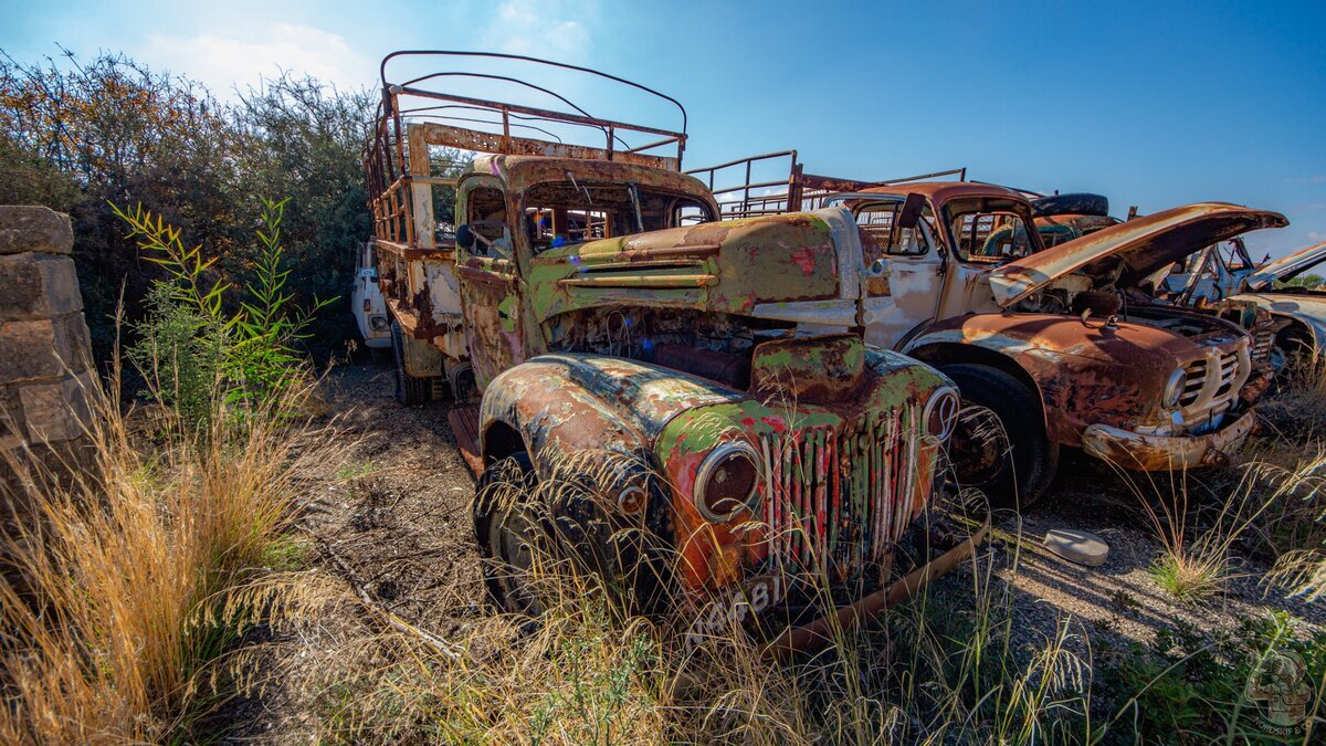 Cars, buses and motorcycles have been rusting in a field since 1974. Why haven't they been stolen? - My, Abandoned, Travels, Local history, sights, The photo, Cyprus, Longpost