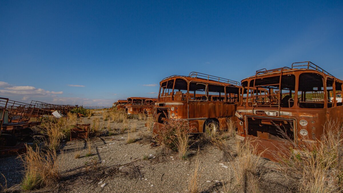 Cars, buses and motorcycles have been rusting in a field since 1974. Why haven't they been stolen? - My, Abandoned, Travels, Local history, sights, The photo, Cyprus, Longpost