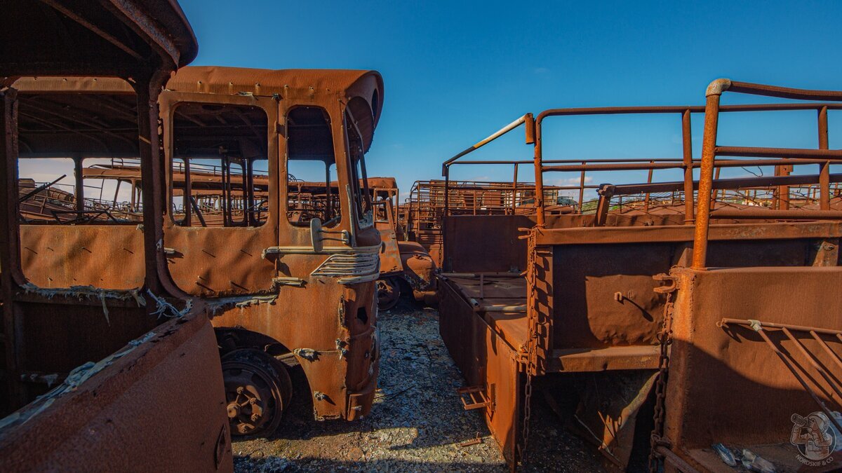 Cars, buses and motorcycles have been rusting in a field since 1974. Why haven't they been stolen? - My, Abandoned, Travels, Local history, sights, The photo, Cyprus, Longpost