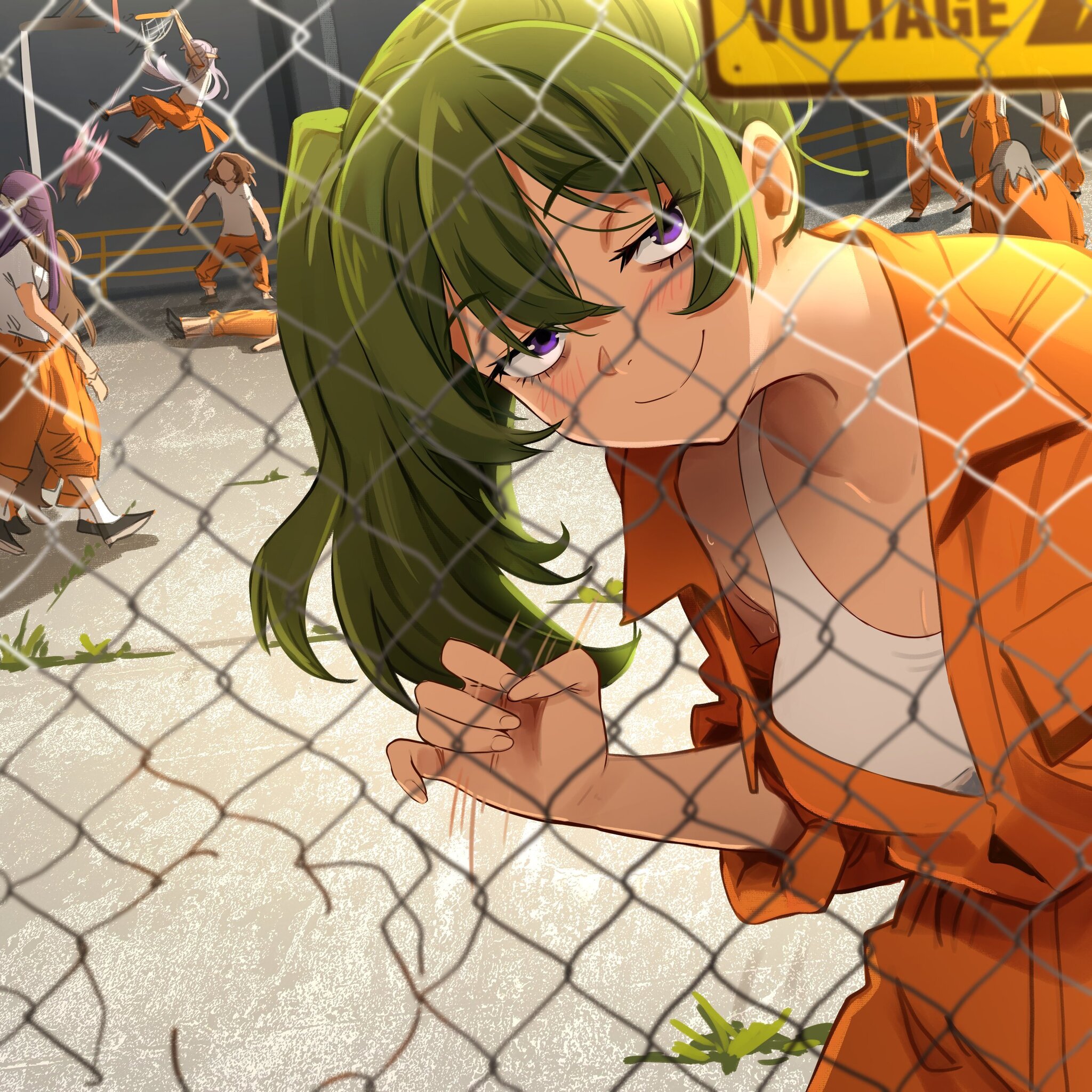 In prison - Anime, Anime art, Ubel (Sousou no Frieren), Fern, Frieren, Sousou no Frieren, Khyleri