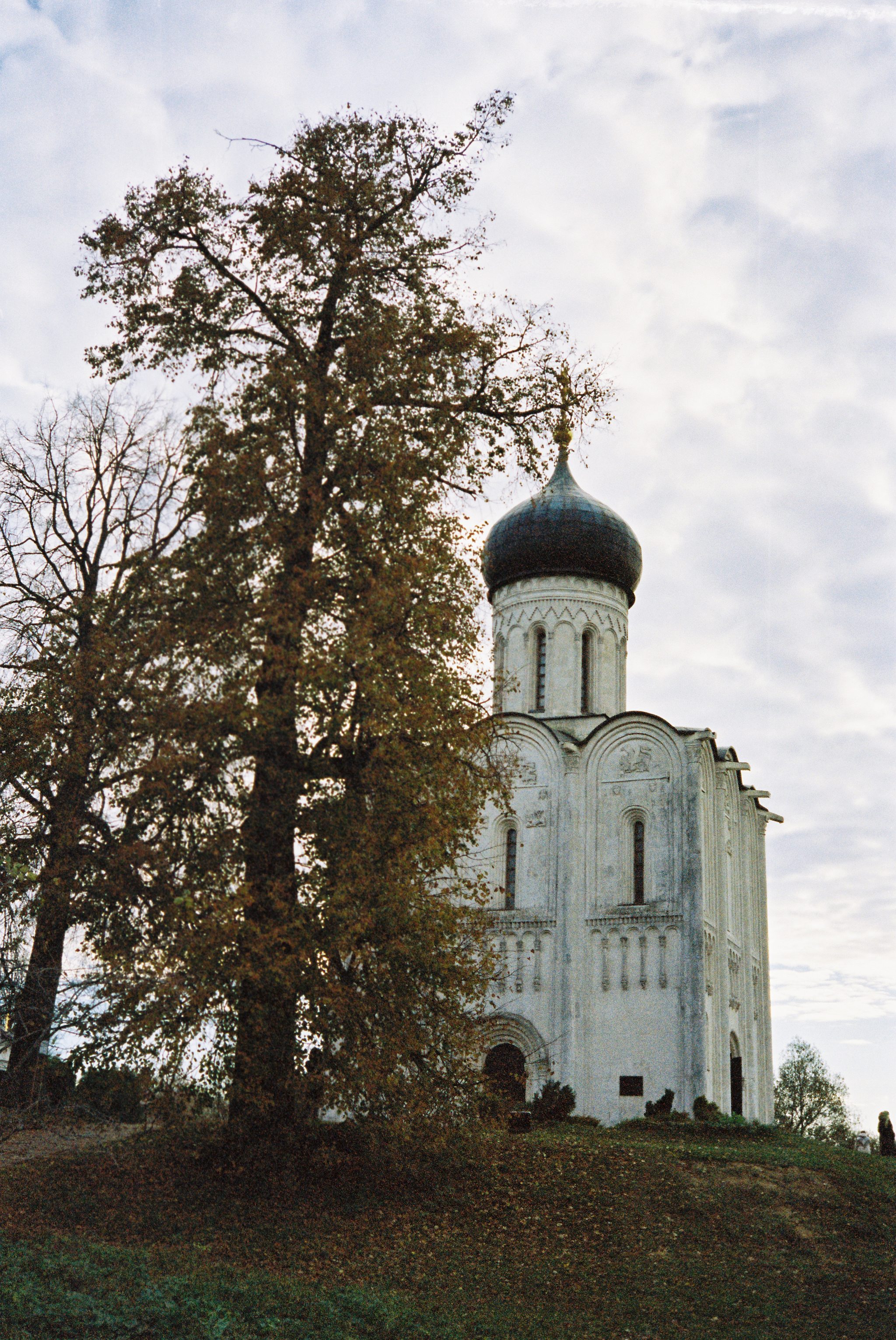 Фото на пленку. Покрова на Нерли - Моё, Фотопленка, Фотография, Храм Покрова на Нерли, Длиннопост