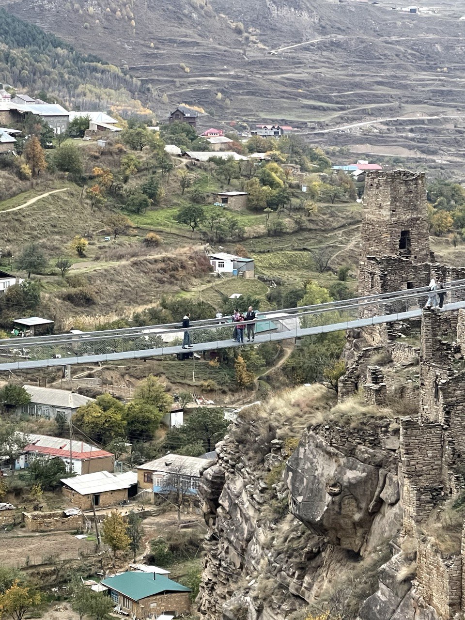 We go along the difficult road to the emerald city - My, Vacation, Dagestan, The mountains, Mountain tourism, Caucasus, Video, Vertical video, Longpost