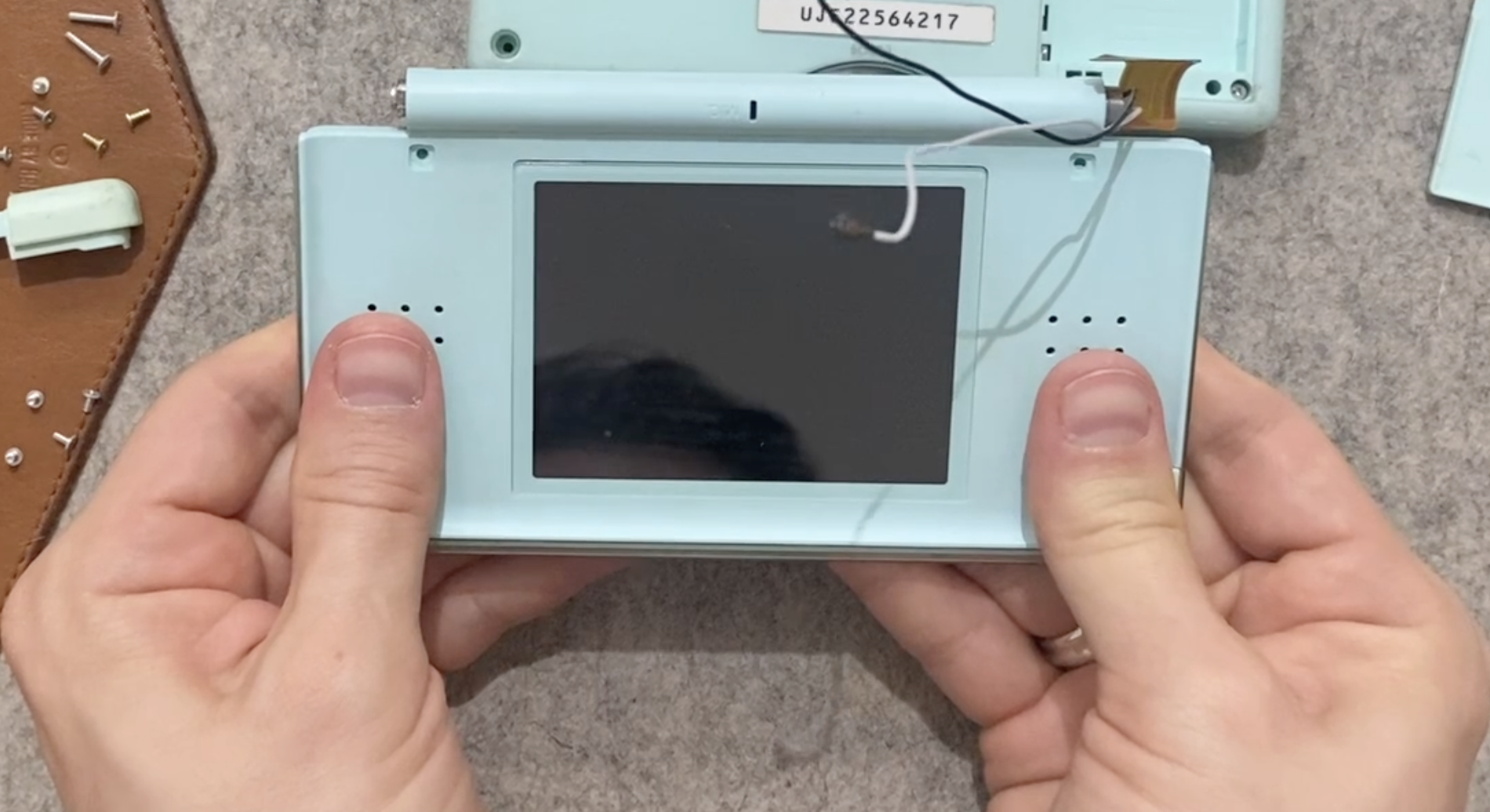 Repairing 10 Nintendo DS Lite. Part 3 - Changing the top display - My, Repair of equipment, Breaking, Repair, Retro Games, Retro, Retro Console, Consoles, Nintendo, Video, Youtube, Longpost