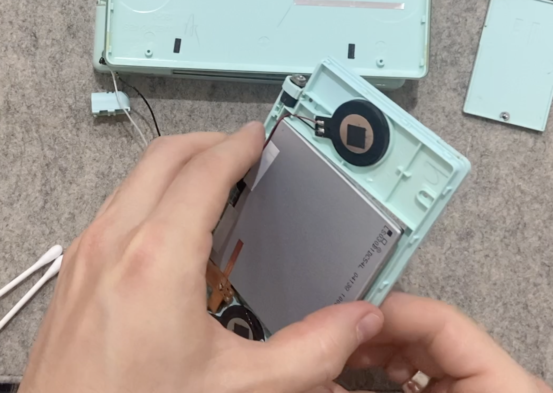 Repairing 10 Nintendo DS Lite. Part 3 - Changing the top display - My, Repair of equipment, Breaking, Repair, Retro Games, Retro, Retro Console, Consoles, Nintendo, Video, Youtube, Longpost