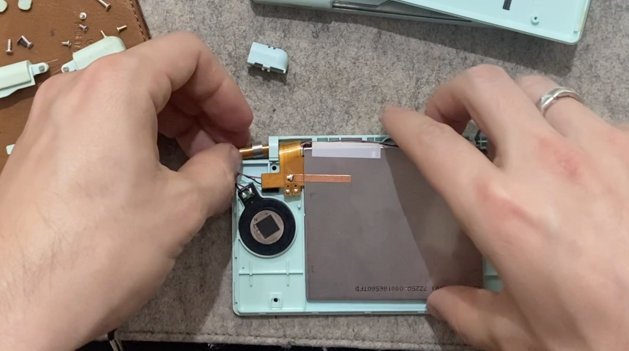 Repairing 10 Nintendo DS Lite. Part 3 - Changing the top display - My, Repair of equipment, Breaking, Repair, Retro Games, Retro, Retro Console, Consoles, Nintendo, Video, Youtube, Longpost