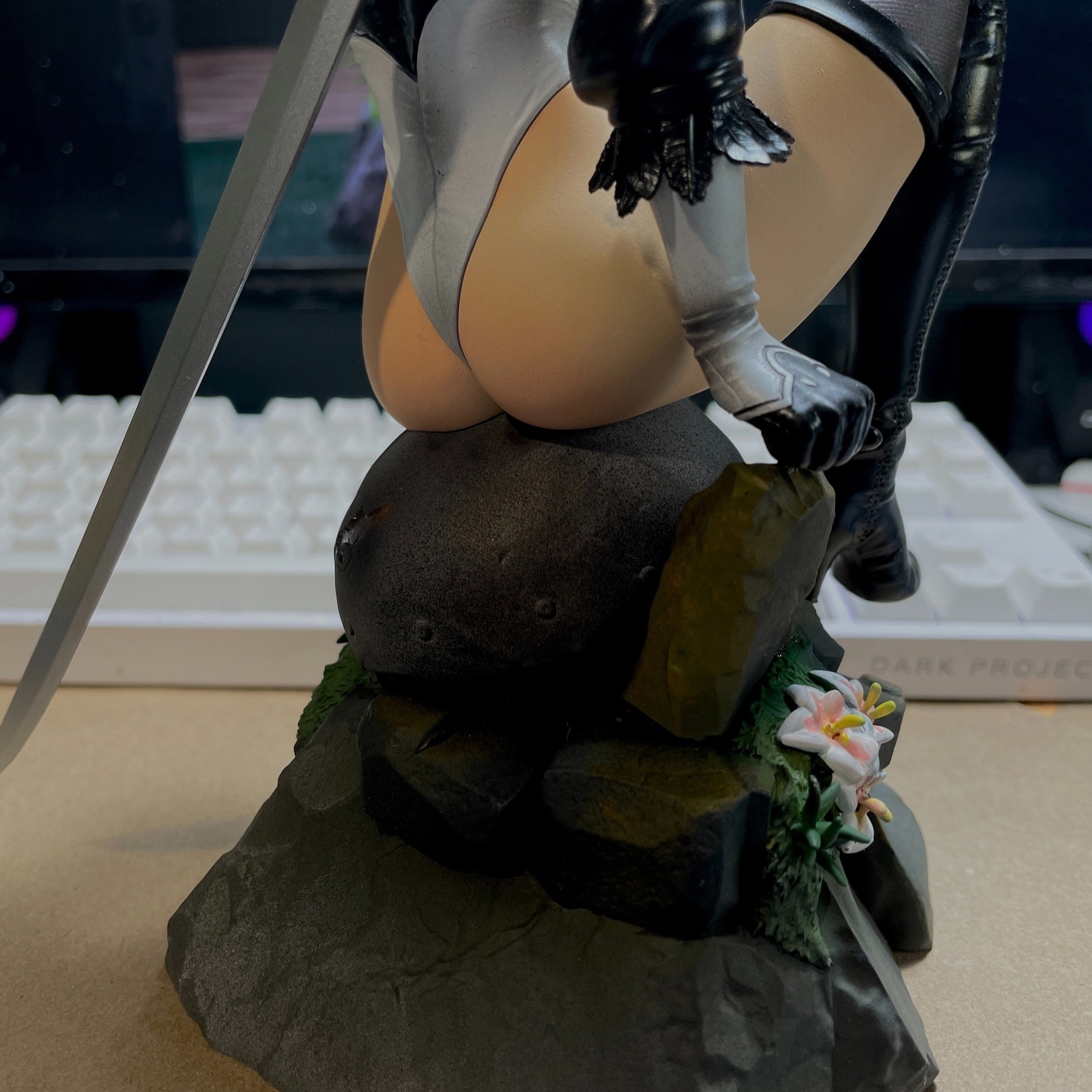 2B | Nier: Automata - My, 3D печать, Painting, Anime, Figurines, Collection, 3D printer, Painting, Scale model, Yorha unit No 2 type B, Collecting, NIER, NIER Automata, Craft, Games, Characters (edit)