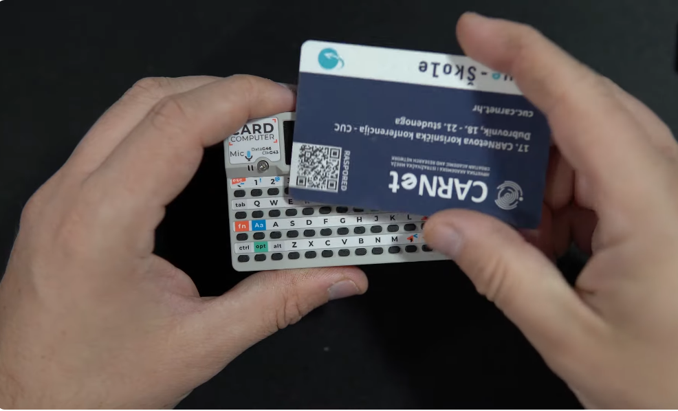 M5 Card Computer - A Credit Card-Sized Computer Based on ESP32 - My, Electronics, Arduino, Products, Chinese goods, AliExpress, Aliexpress sale, Гаджеты, Assembly, Computer hardware, Homemade, Video, Longpost