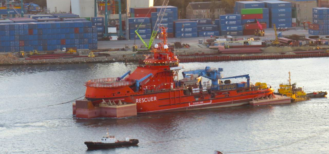 Reply to the post Kerch shipbuilders built and delivered their first rescue vessel Spasatel Ilyin of the MPSV07 project - news, Russia, Crimea, Kerch, Shipbuilding, Longpost, Rescuers, Vladivostok, Дальний Восток, Reply to post, VKontakte (link), The photo