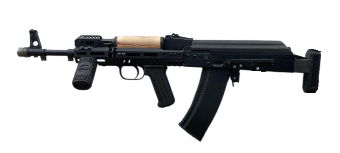 AK74U Bullpup - Machine, Kalashnikov assault rifle, Bullpup