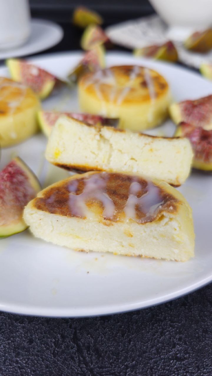 Ricotta Cheesecakes - Bakery products, Dessert, Syrniki, VKontakte (link), Longpost, Recipe