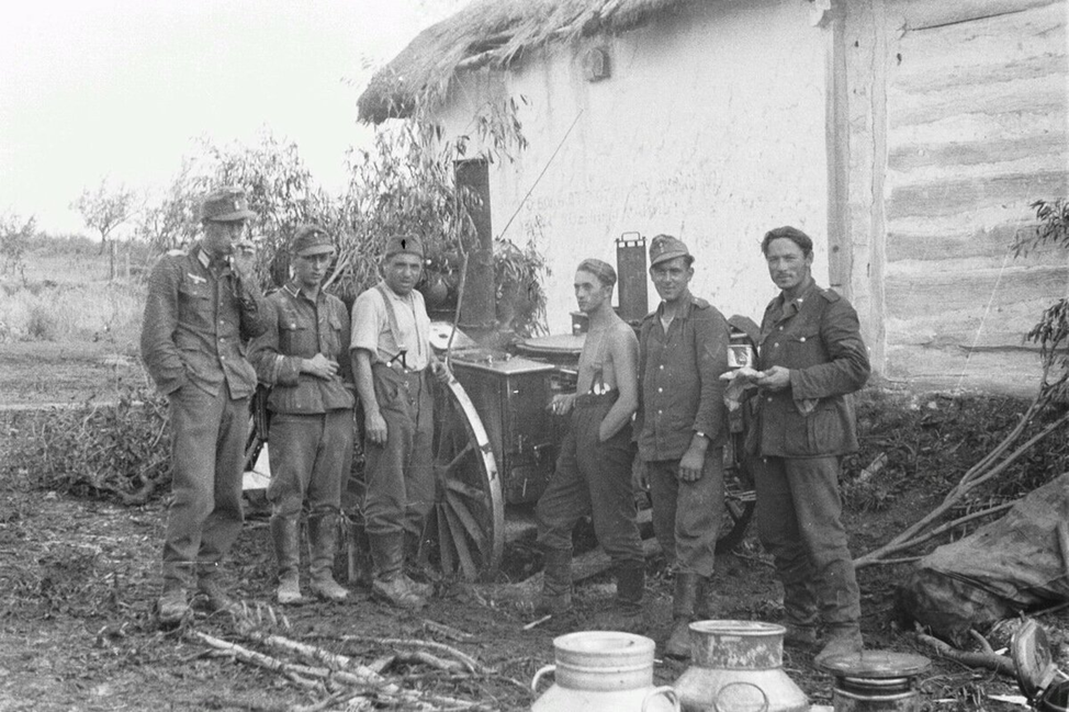 Field kitchen of the Red Army and Wehrmacht. What did the soldiers of both armies eat? - My, История России, The Second World War, The Great Patriotic War, History of the Second World War, Military history, The soldiers, Kitchen, Field kitchen, Historical photo, Longpost