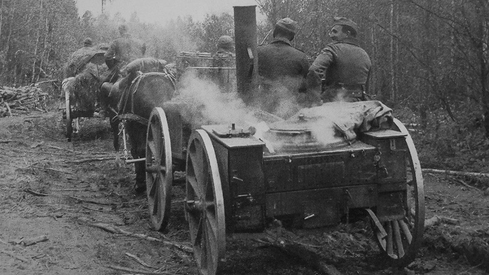 Field kitchen of the Red Army and Wehrmacht. What did the soldiers of both armies eat? - My, История России, The Second World War, The Great Patriotic War, History of the Second World War, Military history, The soldiers, Kitchen, Field kitchen, Historical photo, Longpost