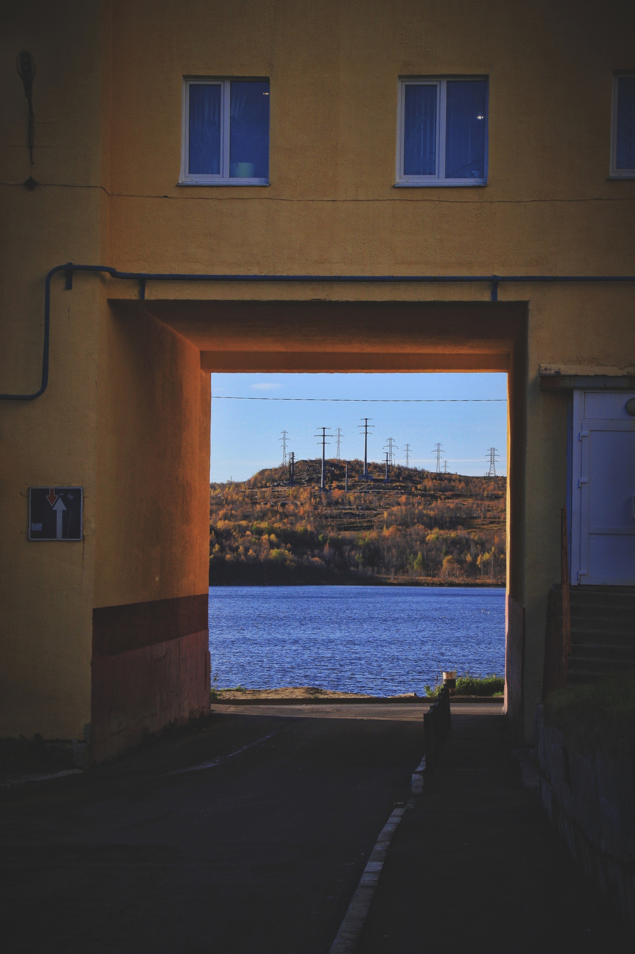 Autumn in a northern town - My, Autumn, Hajiyevo, October, Longpost