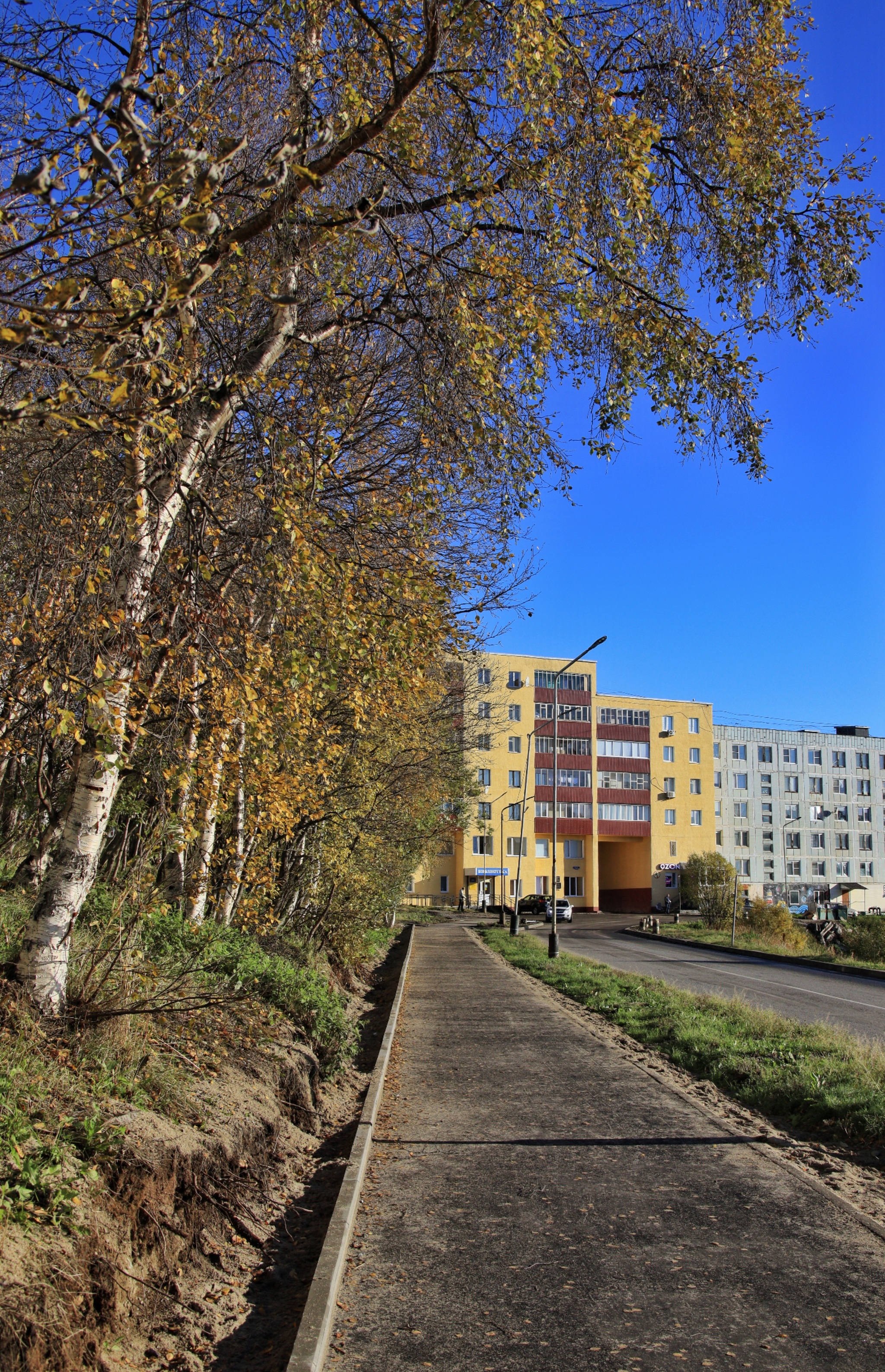 Autumn in a northern town - My, Autumn, Hajiyevo, October, Longpost