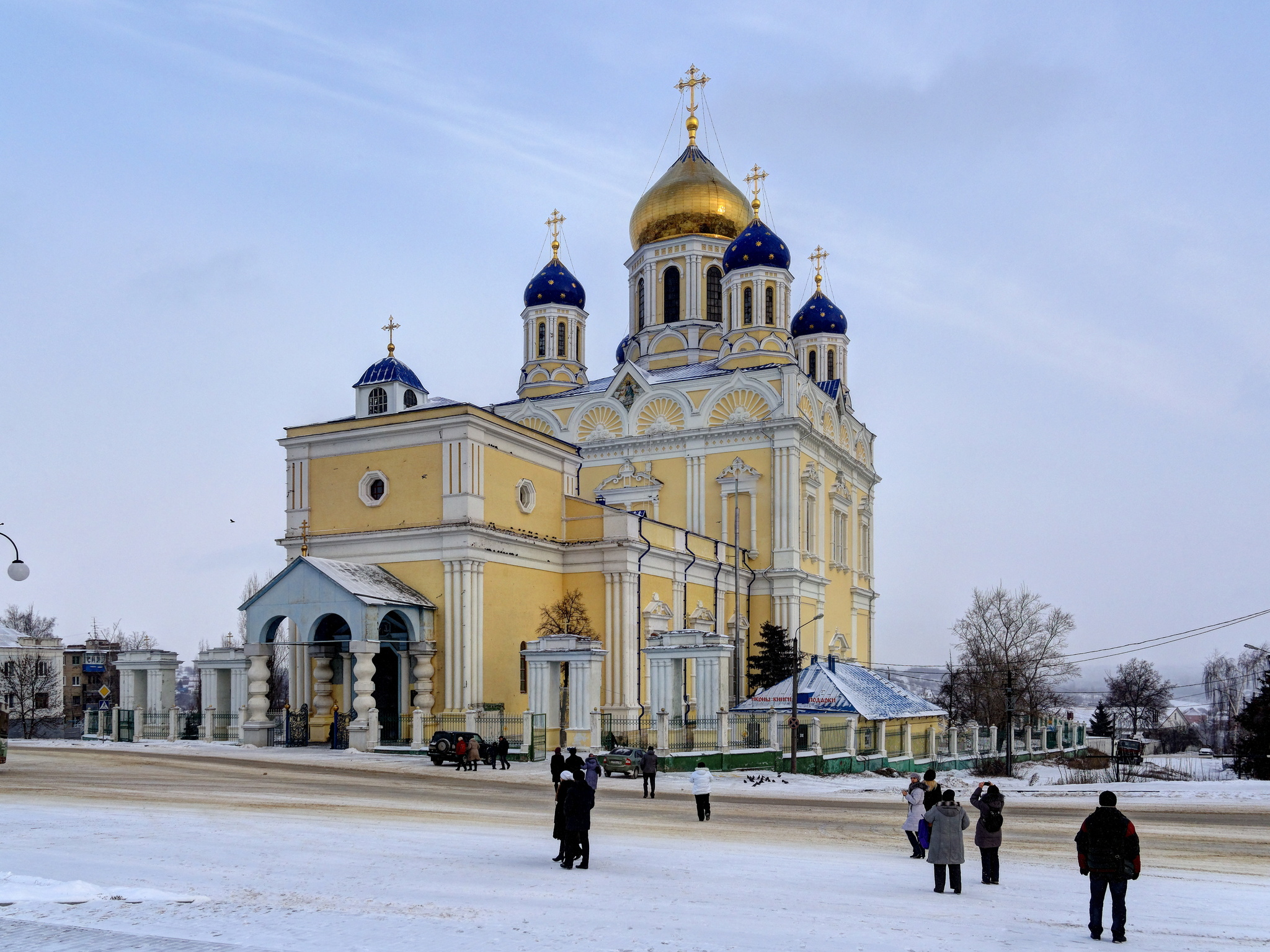 Елец. Вознесенский собор - Моё, Фотография, Елец, Липецкая область, Вознесенский собор, Январь, Длиннопост