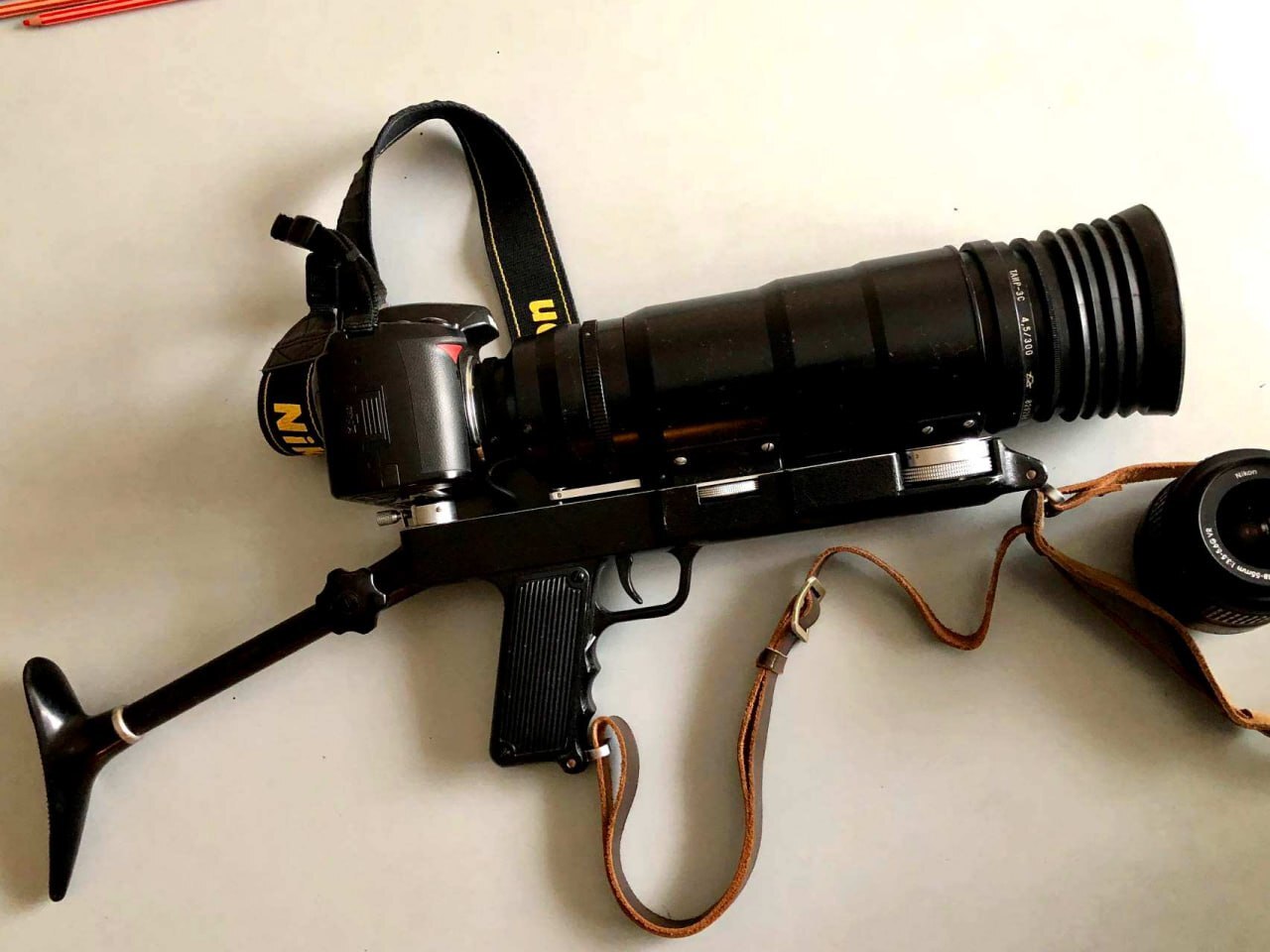 Camera gun - My, Firearms, The photo, Camera, the USSR, Video, Soundless, Longpost