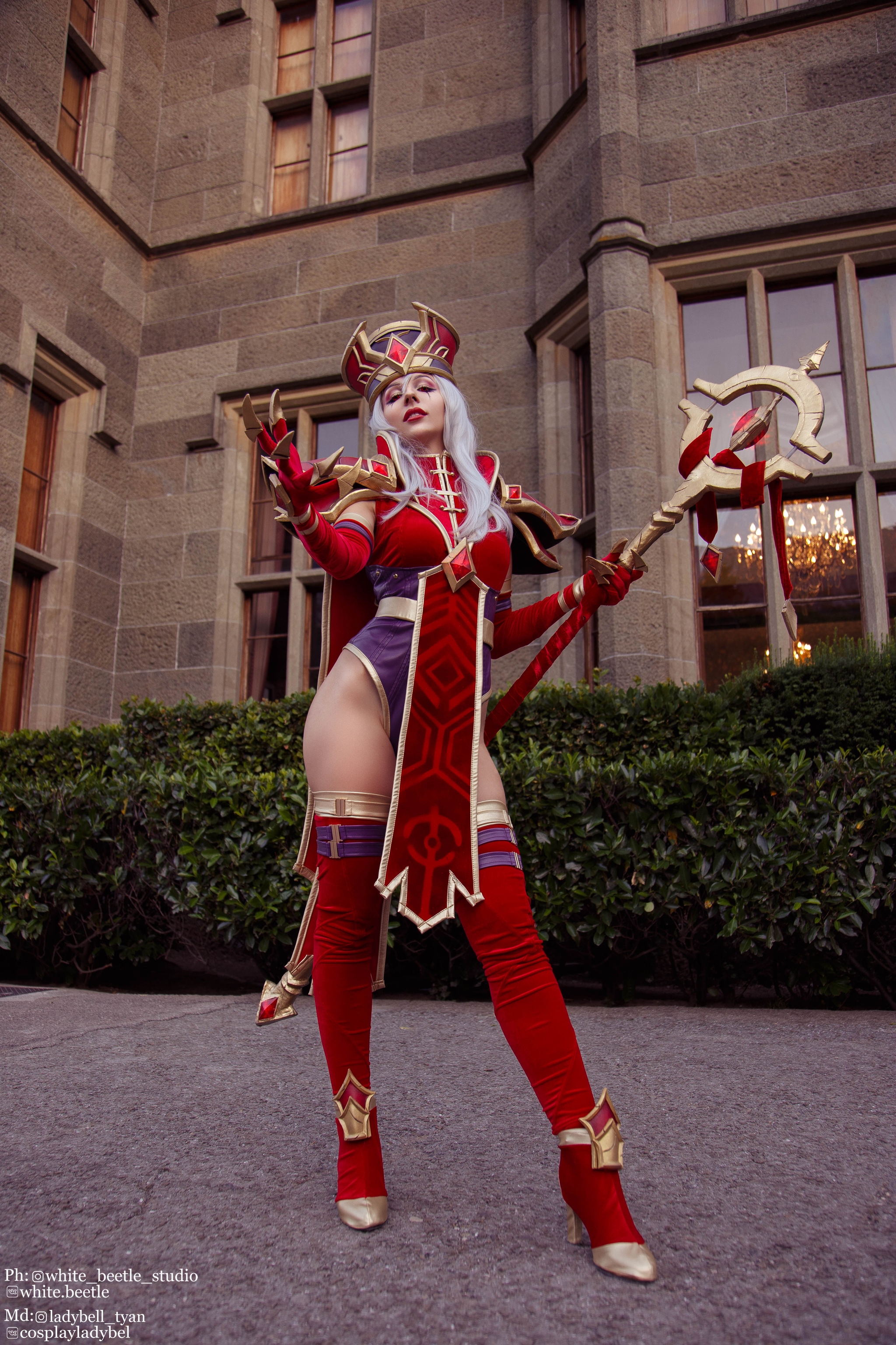 World of Warcraft, High Inquisitor Whitemane cosplay by Ladybell - My, Cosplay, Cosplayers, PHOTOSESSION, Costume, Warcraft history, World of warcraft, Warcraft, Fashion model, Blizzard, Longpost