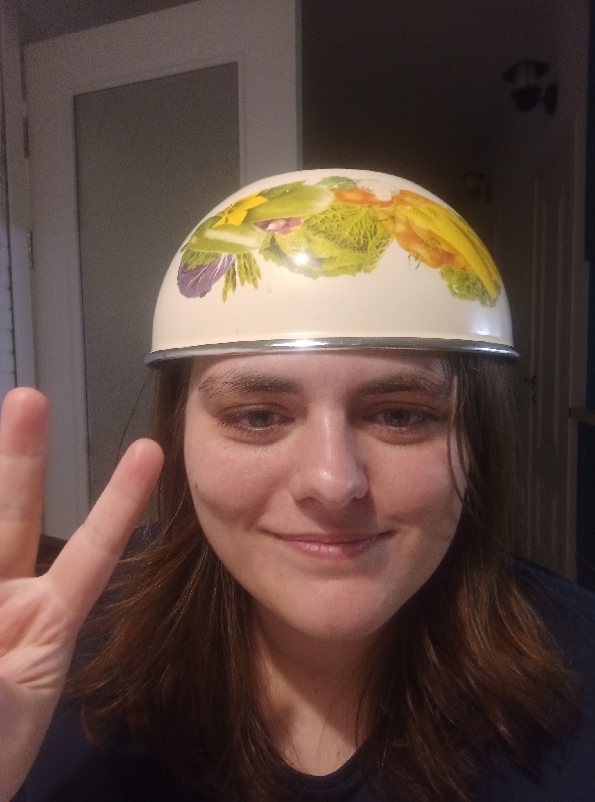 Reply to the post Maria Andreevna, I have the honor! - My, Pastafarianism, A wave of posts, The moral support, Flying pasta monster, The photo, Reply to post, Colander