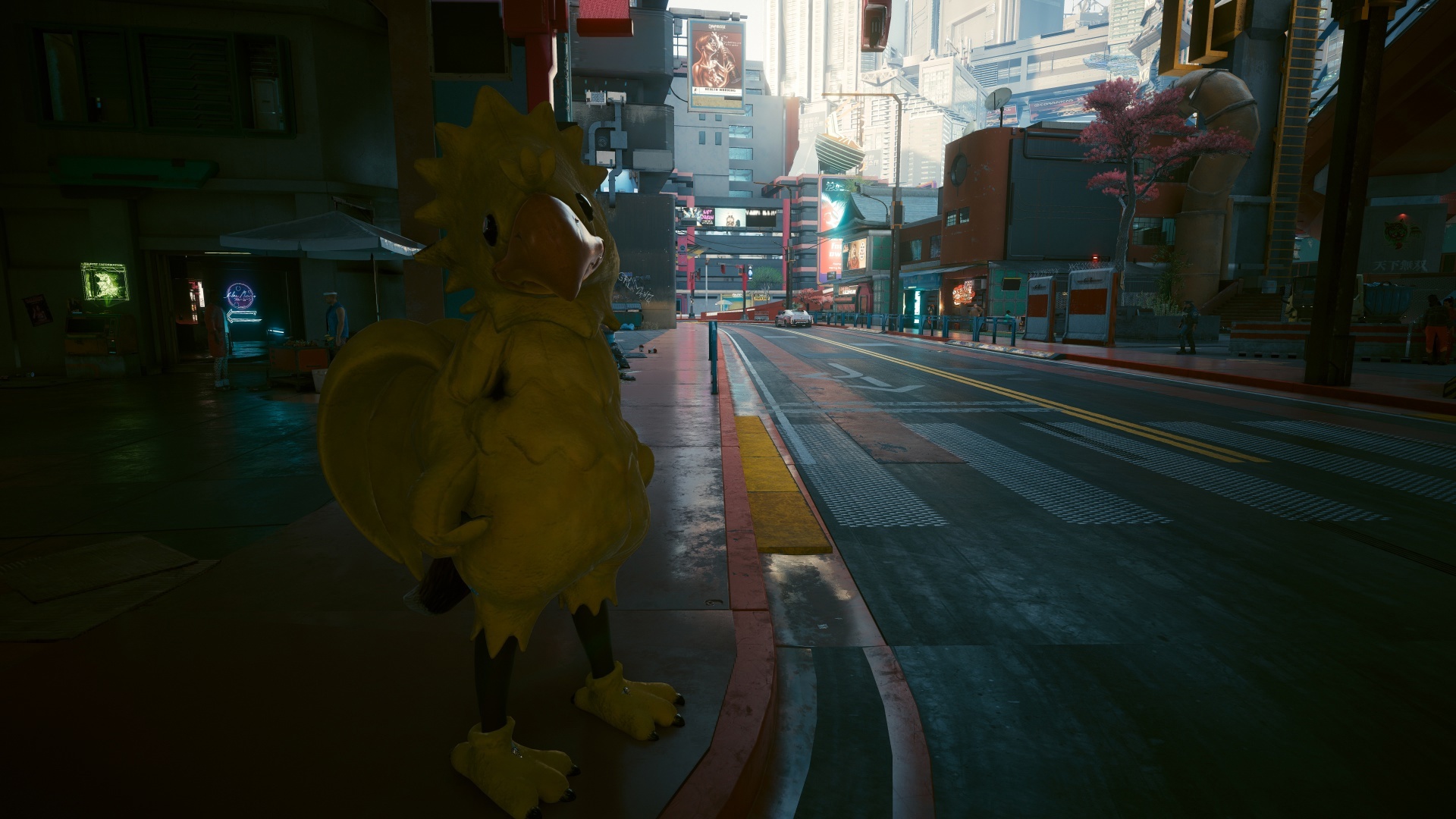 Furries in Cyberpunk 2077 #25 Foxy V Biosculpted Exotics Mod + Biosculpted Exotics Retexture and Fixes - My, Furry, Cyberpunk 2077, Screenshot, Fashion, Longpost, Fox, Furry fox