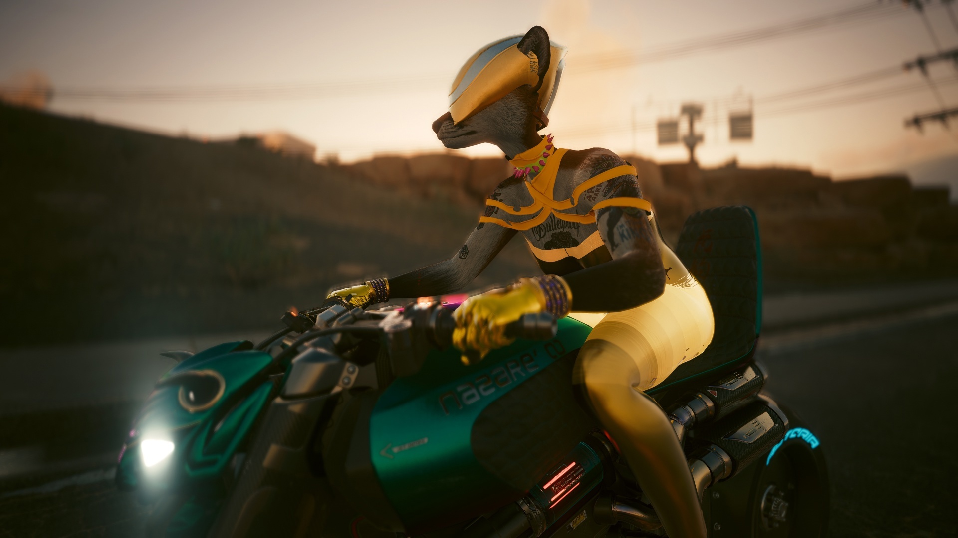 Furries in Cyberpunk 2077 #25 Foxy V Biosculpted Exotics Mod + Biosculpted Exotics Retexture and Fixes - My, Furry, Cyberpunk 2077, Screenshot, Fashion, Longpost, Fox, Furry fox