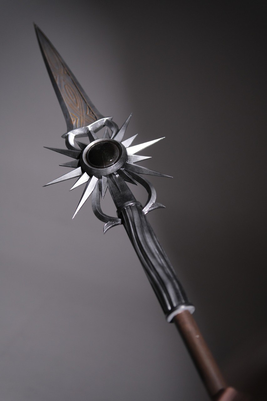 Nightspear from Baldur's Gate 3 - My, 3D печать, Baldur’s Gate 3, Craft, Props, A spear, Cosplay, Longpost