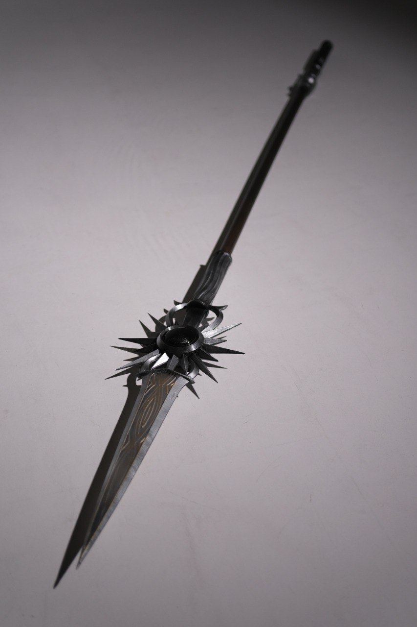 Nightspear from Baldur's Gate 3 - My, 3D печать, Baldur’s Gate 3, Craft, Props, A spear, Cosplay, Longpost