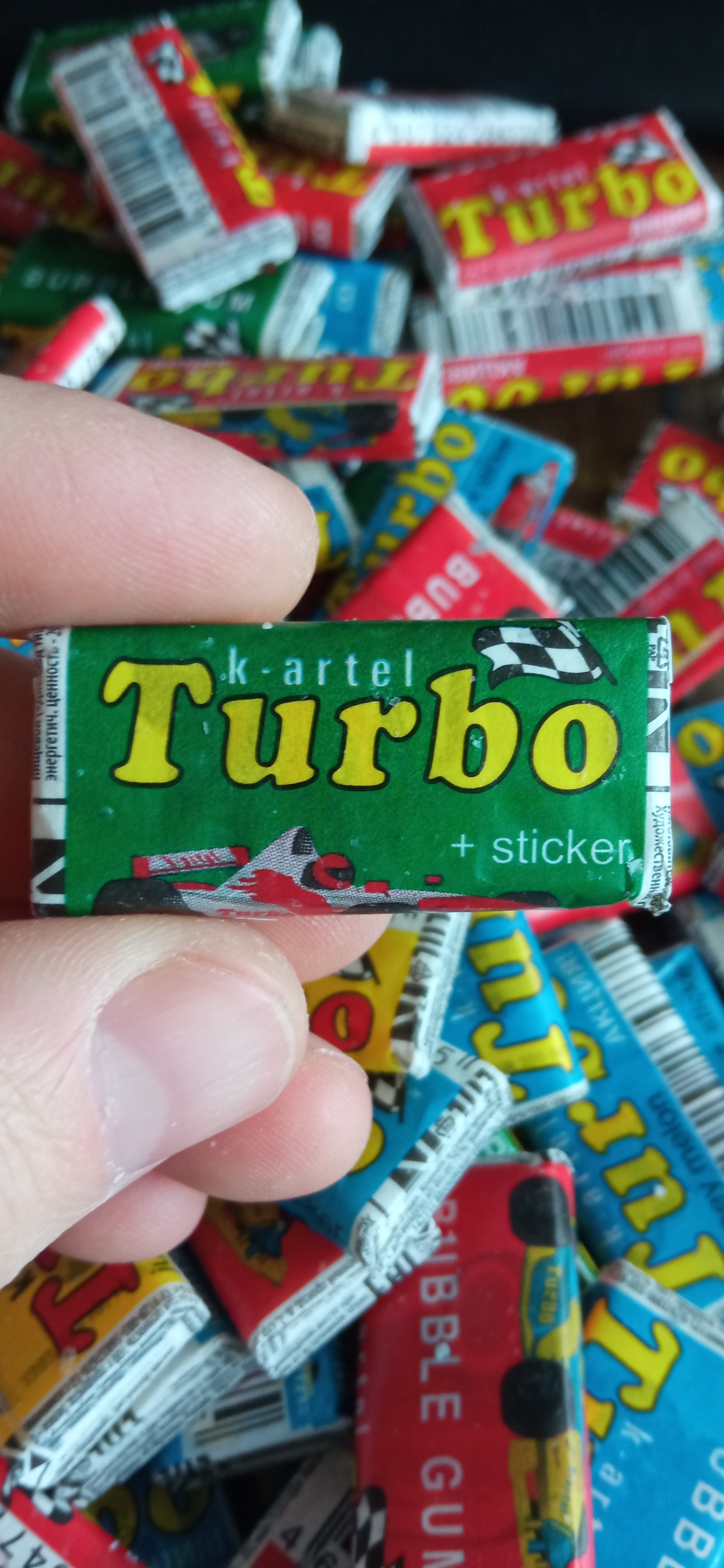 Chewing Turbo! - My, Gum, Memories, Thoughts, Longpost