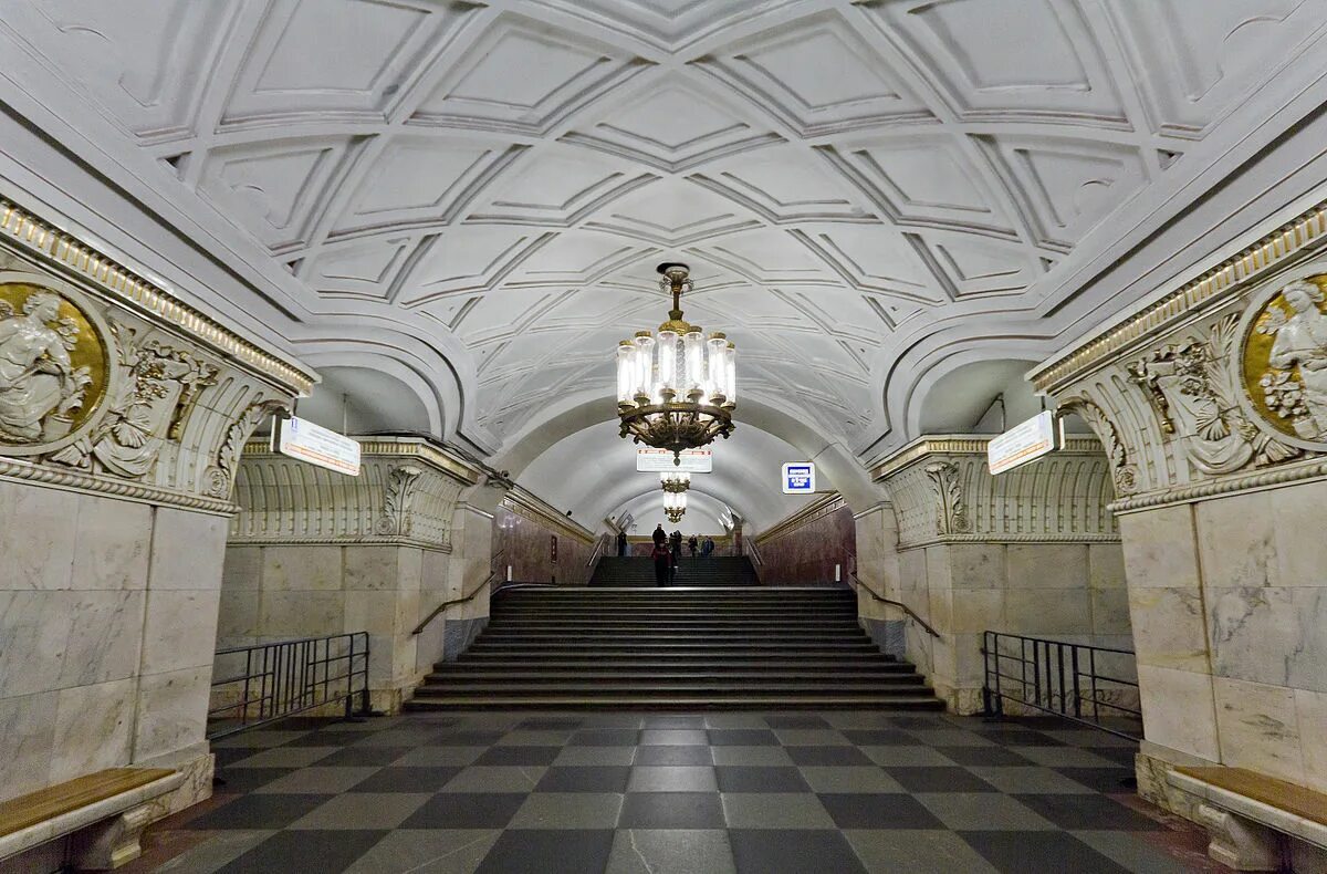 Подземные дворцы Москвы. Станции метро, открытые в 1950-х - Москва, Метро, Архитектура, Московское метро, Красота, Фотография, Столица, Telegram (ссылка), Длиннопост