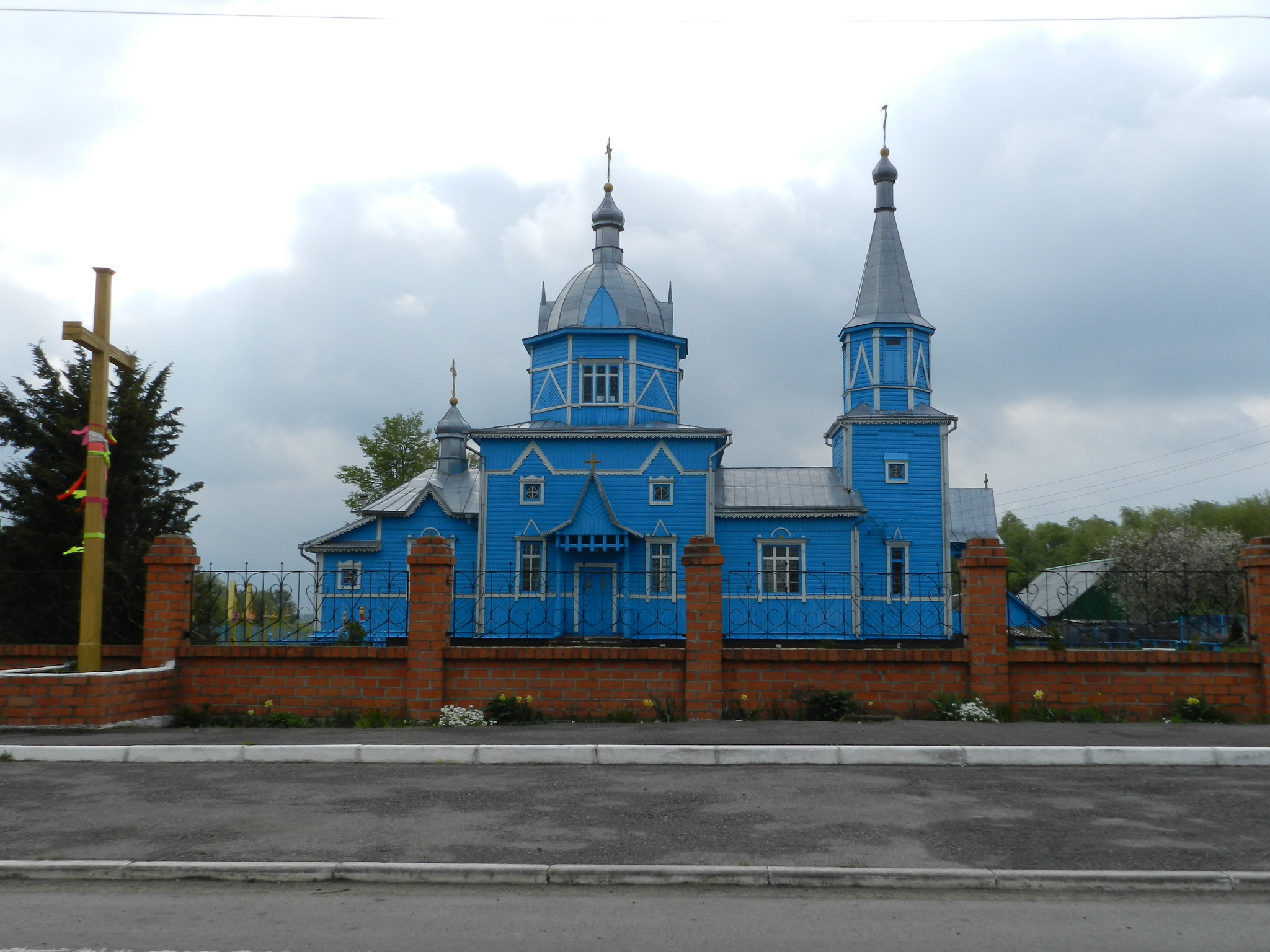 Эклектика в Брестской области - Моё, Достопримечательности, Автопутешествие, Республика Беларусь, Храм, Брестская область