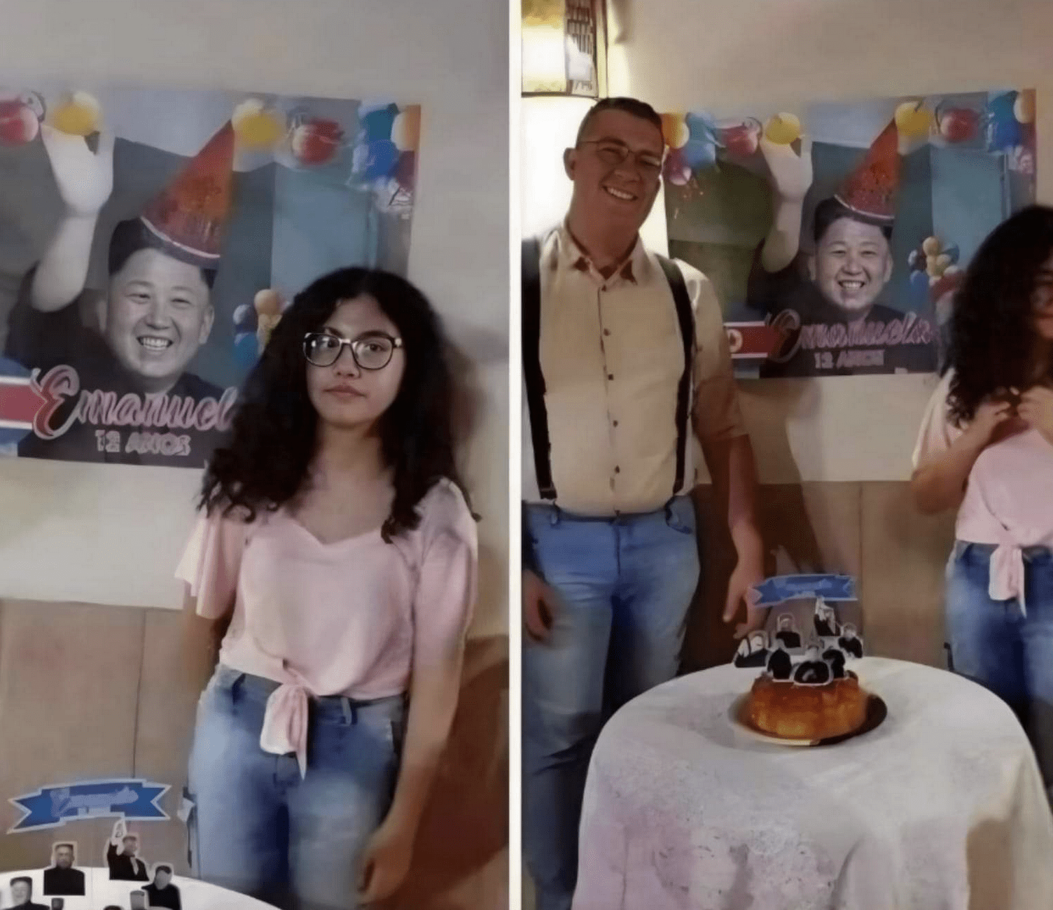 Papka Organized a K-POP Party, But Confused the South with the North - k-Pop, Birthday, Father, Daughter, Kim Chen In, Poster