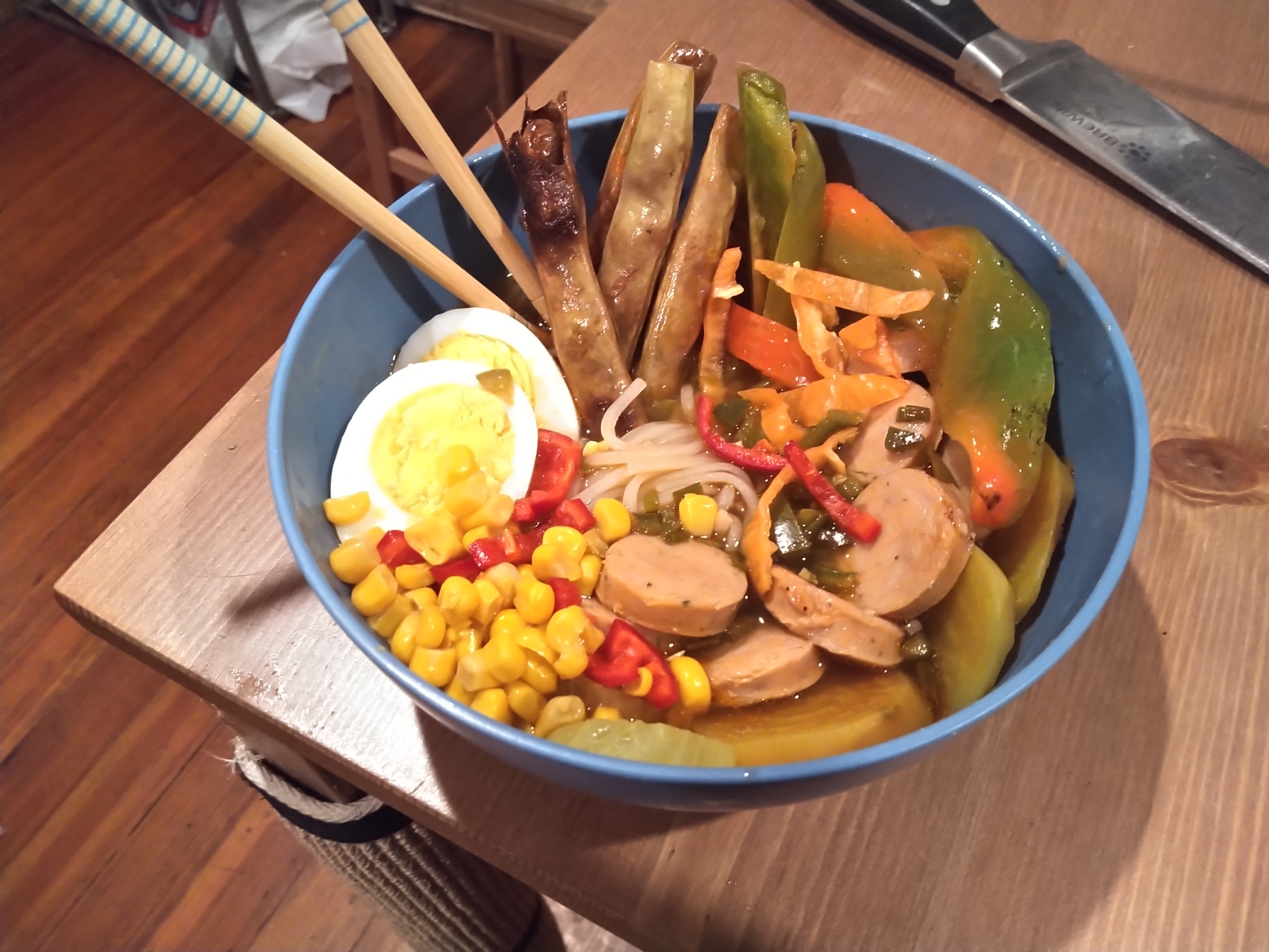 Quick ramen after work - My, Men's cooking, Soup, Cooking, Recipe, Ramen, Ingredients, Serving dishes, Longpost