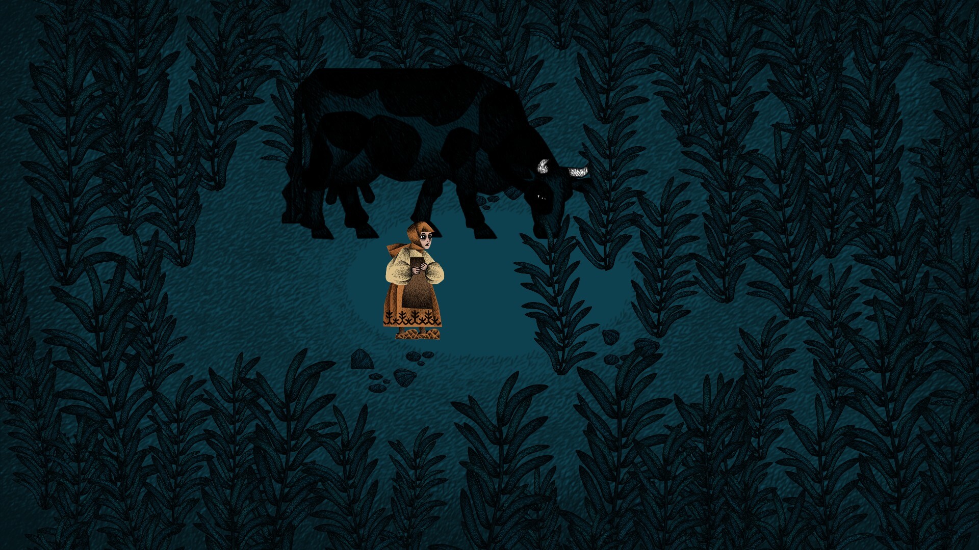 Vasilisa and Baba Yaga. A Dark Tale - My, Game Reviews, Инди, Computer games, Overview, Steam, Adventures, Story, beauty, Quest, Indie game, Longpost